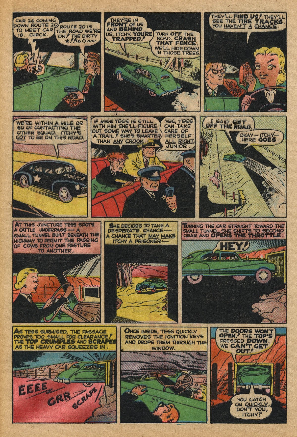 Read online Dick Tracy comic -  Issue #38 - 27