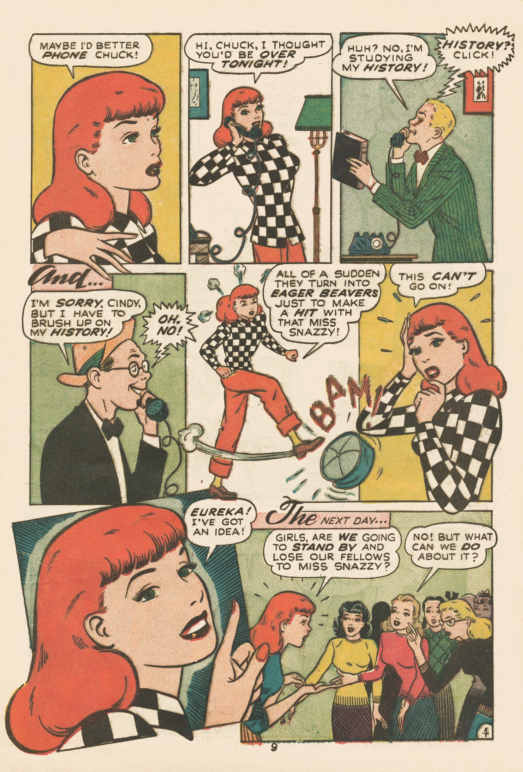 Read online Junior Miss (1947) comic -  Issue #29 - 9