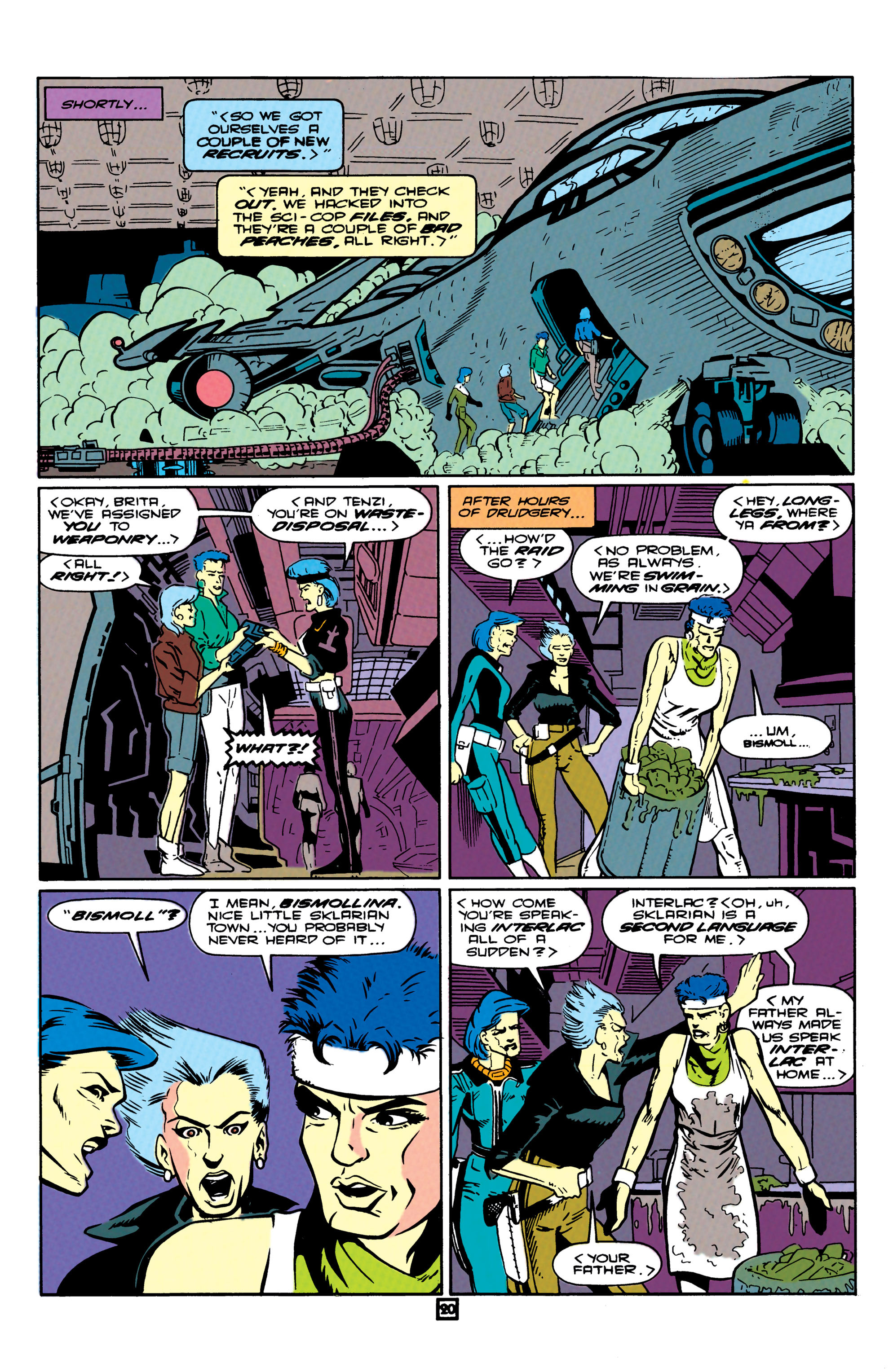 Read online Legionnaires comic -  Issue #13 - 21