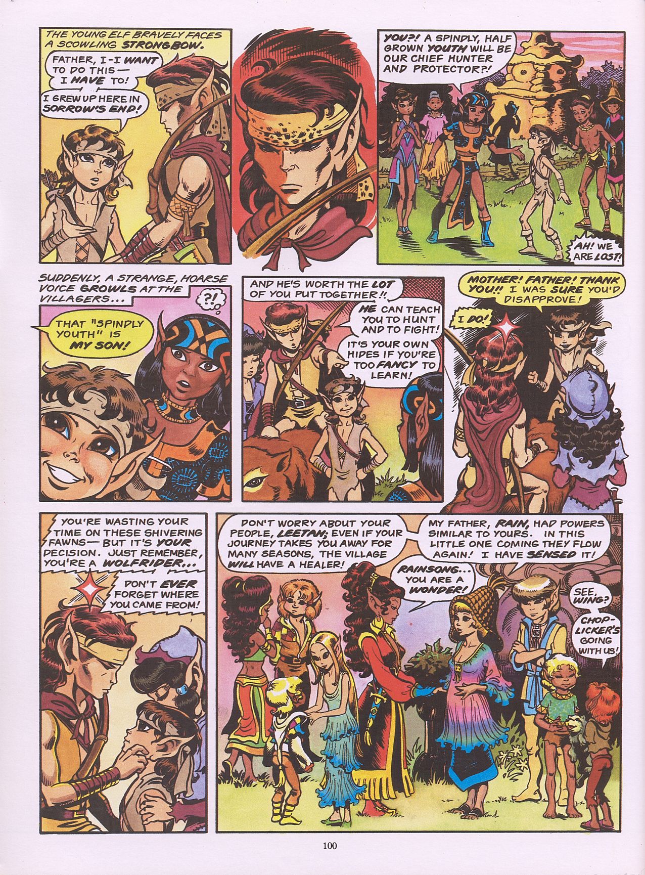 Read online ElfQuest (Starblaze Edition) comic -  Issue # TPB 2 - 110