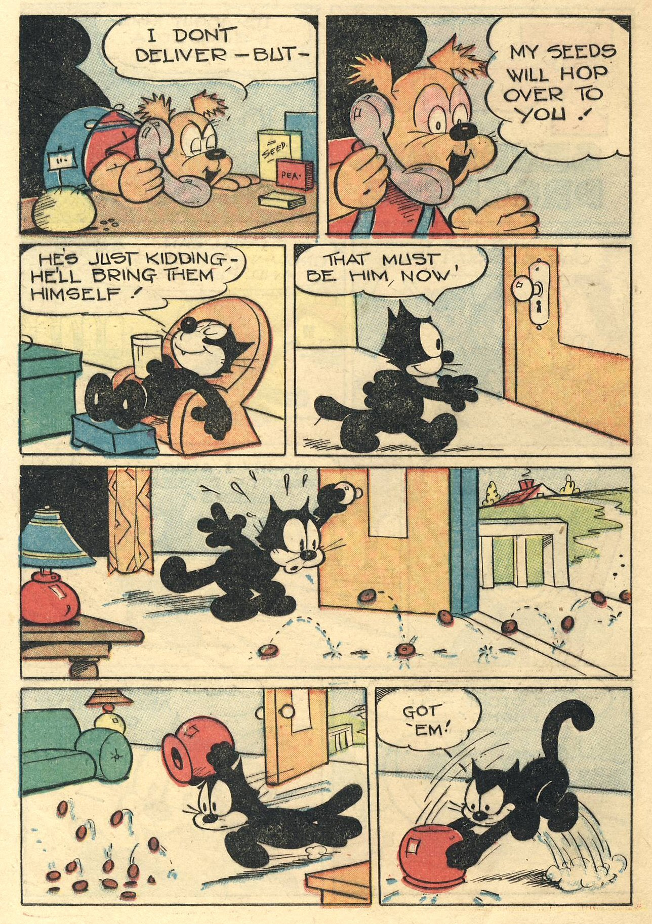 Read online Felix the Cat (1948) comic -  Issue #10 - 16