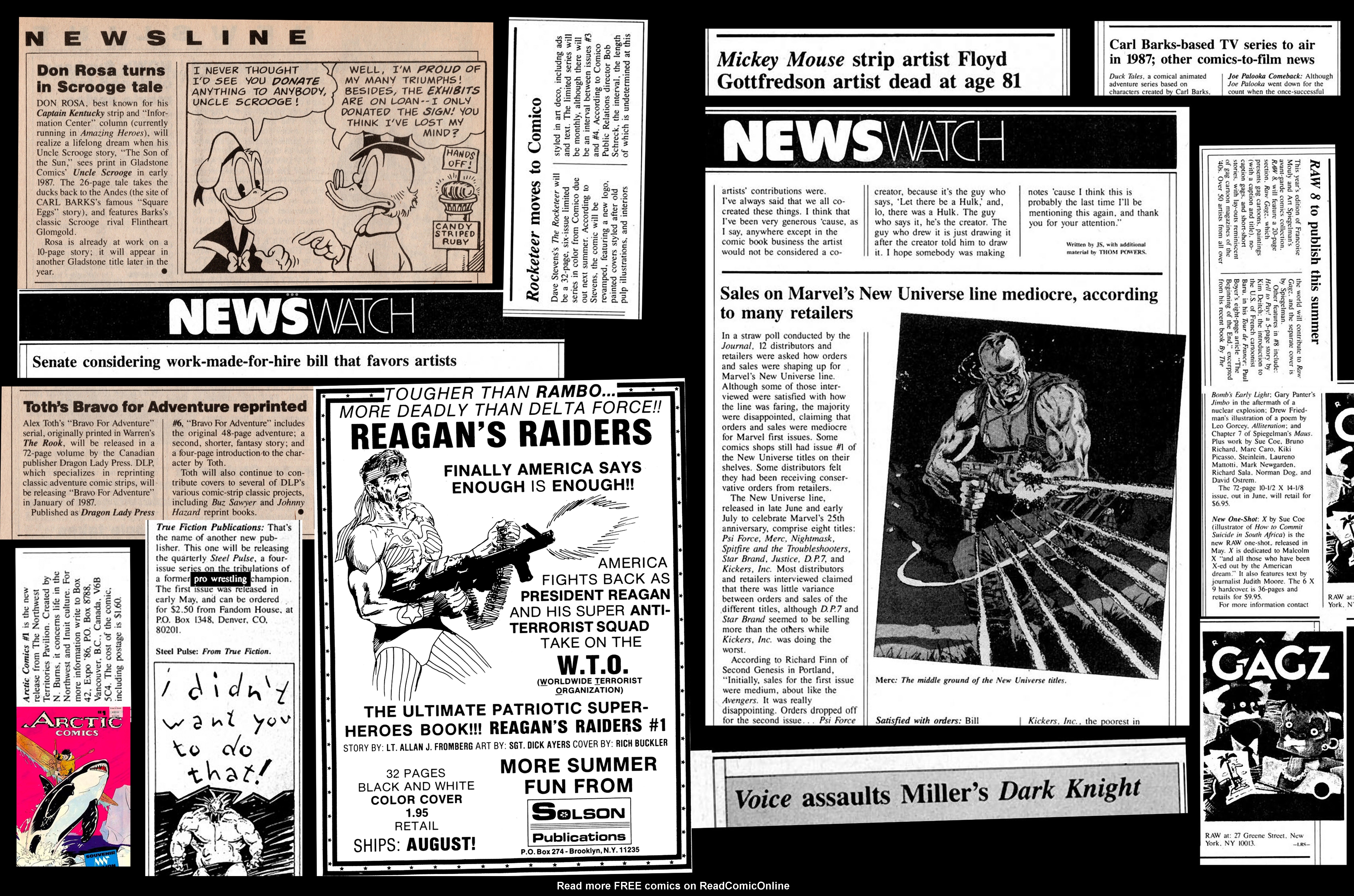 Read online 1986 zine comic -  Issue # TPB - 56