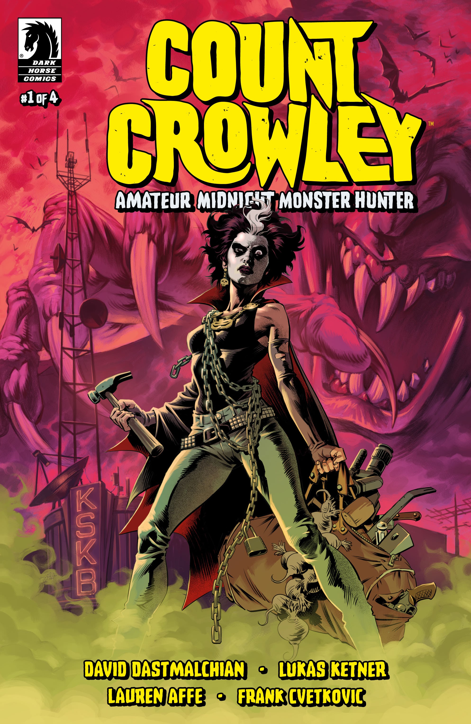 Read online Count Crowley: Amateur Midnight Monster Hunter comic -  Issue #1 - 1