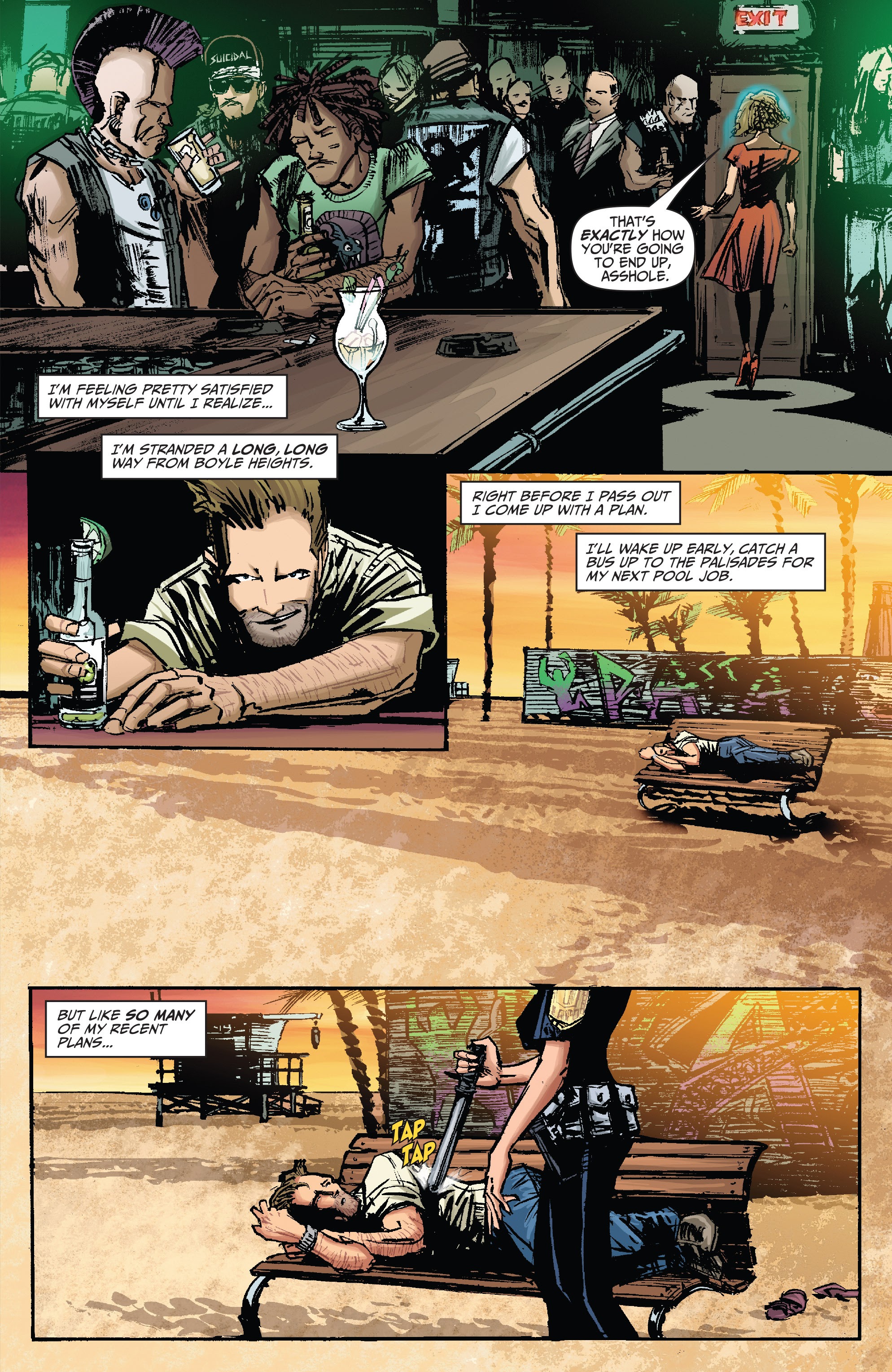 Read online Ex-Con comic -  Issue #2 - 9