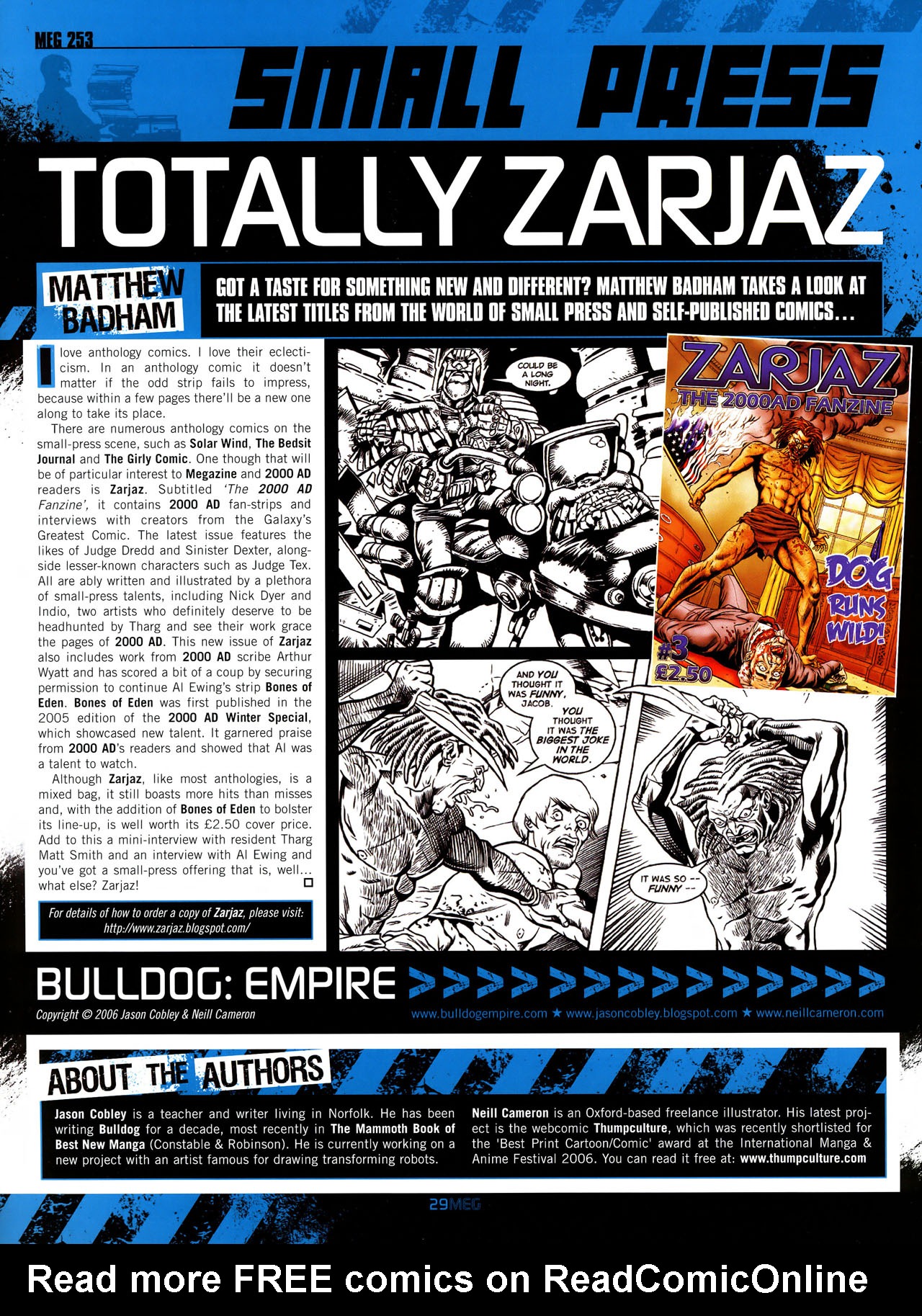 Read online Judge Dredd Megazine (Vol. 5) comic -  Issue #253 - 28