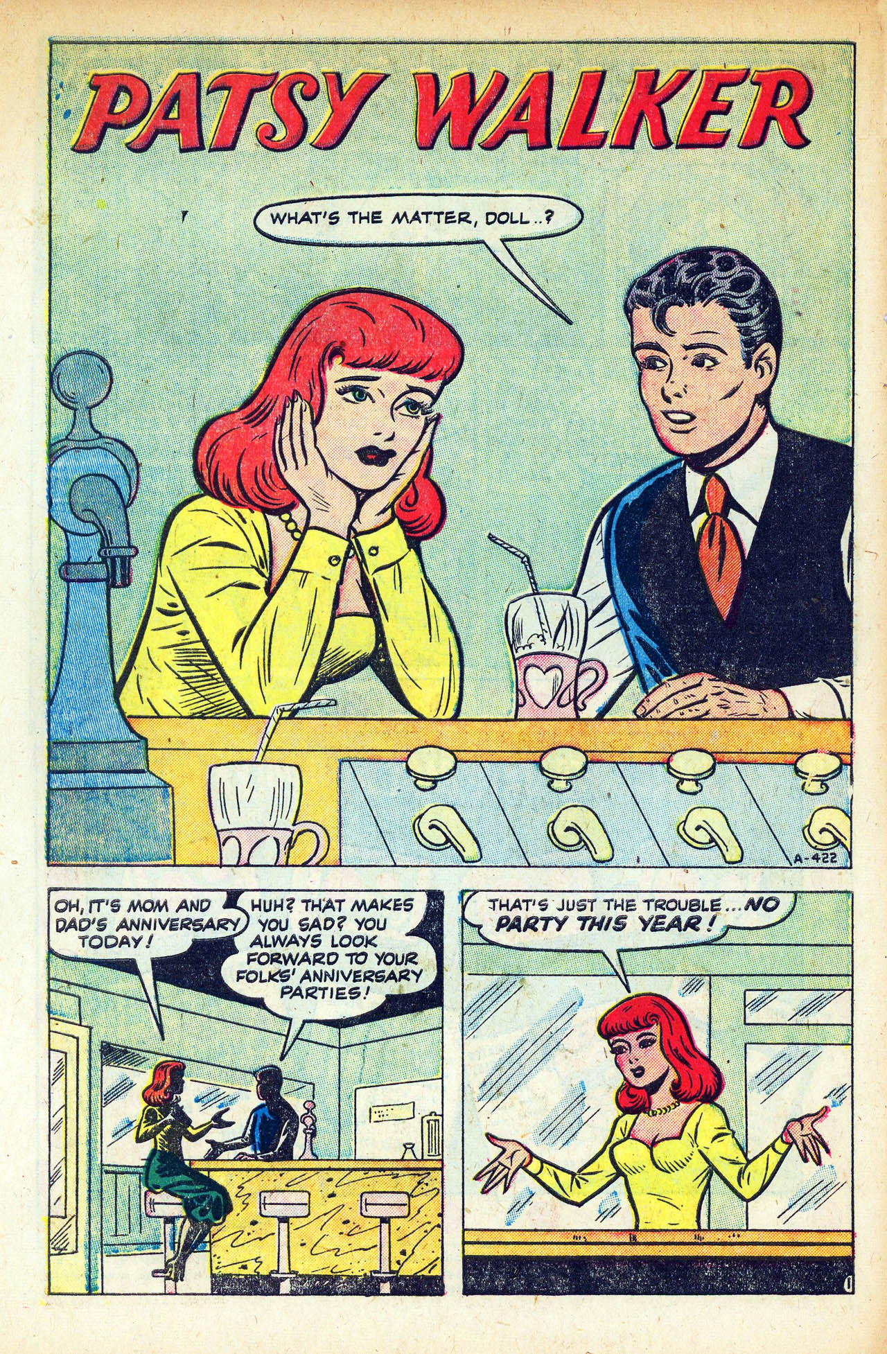 Read online Patsy Walker comic -  Issue #41 - 12