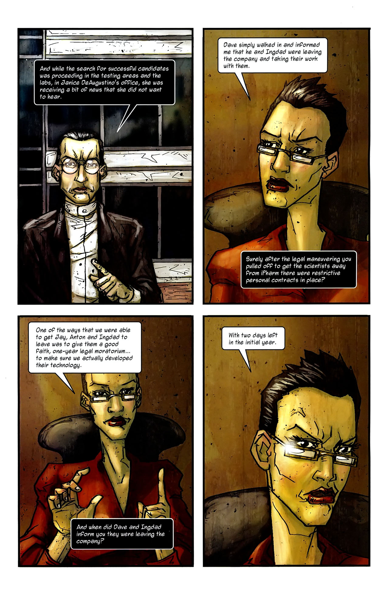 Read online Transhuman comic -  Issue #1 - 16