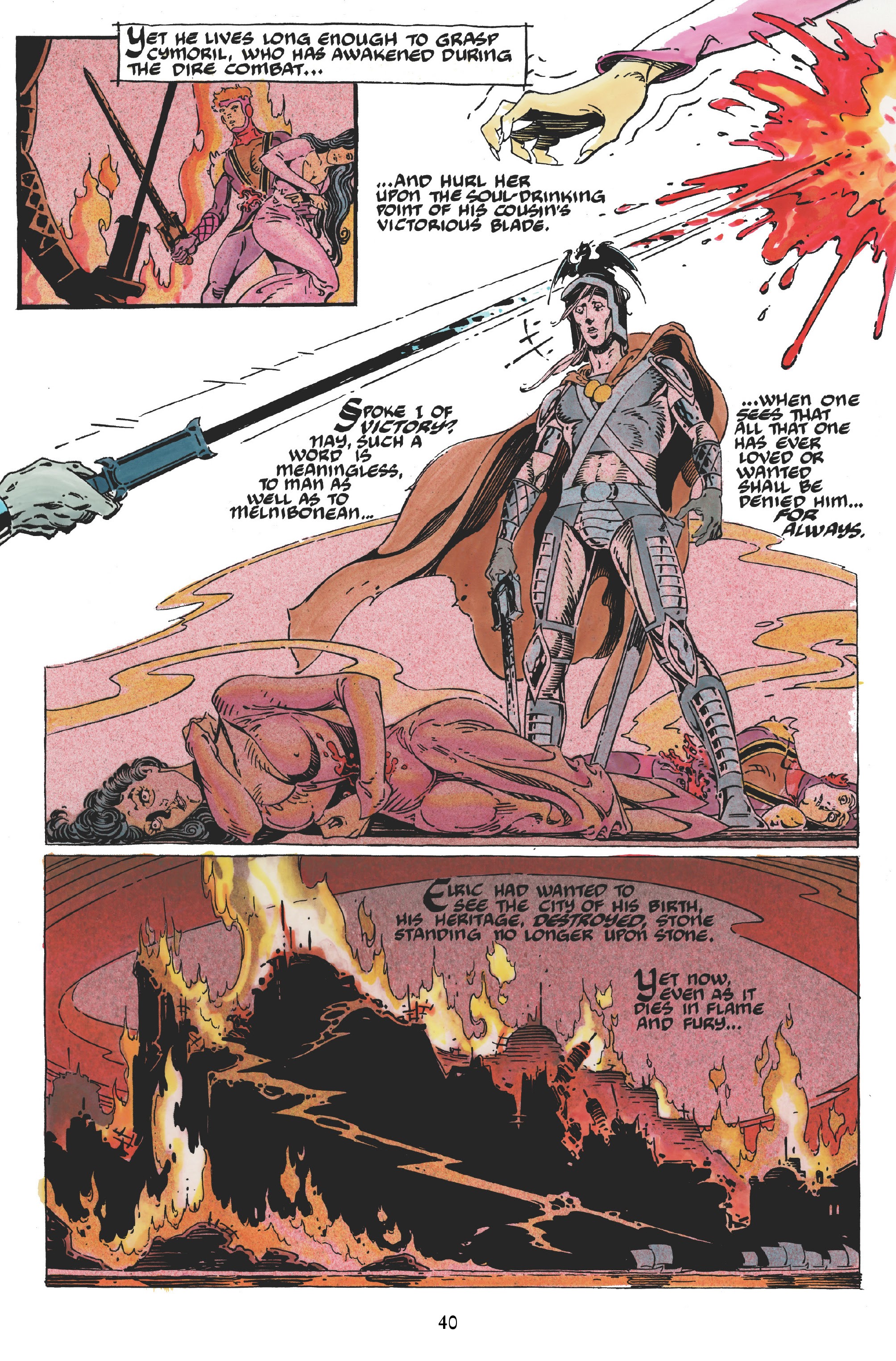 Read online The Michael Moorcock Library comic -  Issue # TPB 4 - 41