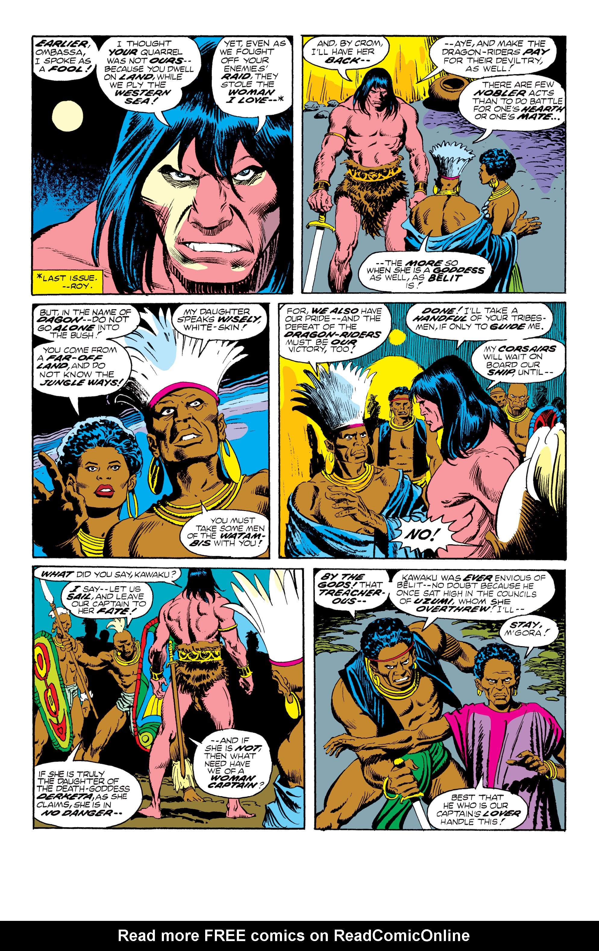 Read online Conan the Barbarian Epic Collection: The Original Marvel Years - Of Once and Future Kings comic -  Issue # TPB (Part 1) - 26