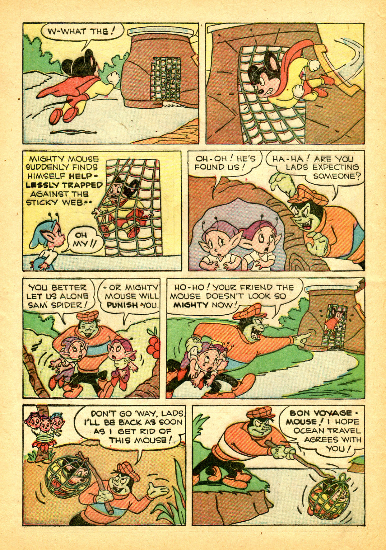 Read online Paul Terry's Mighty Mouse Comics comic -  Issue #31 - 31