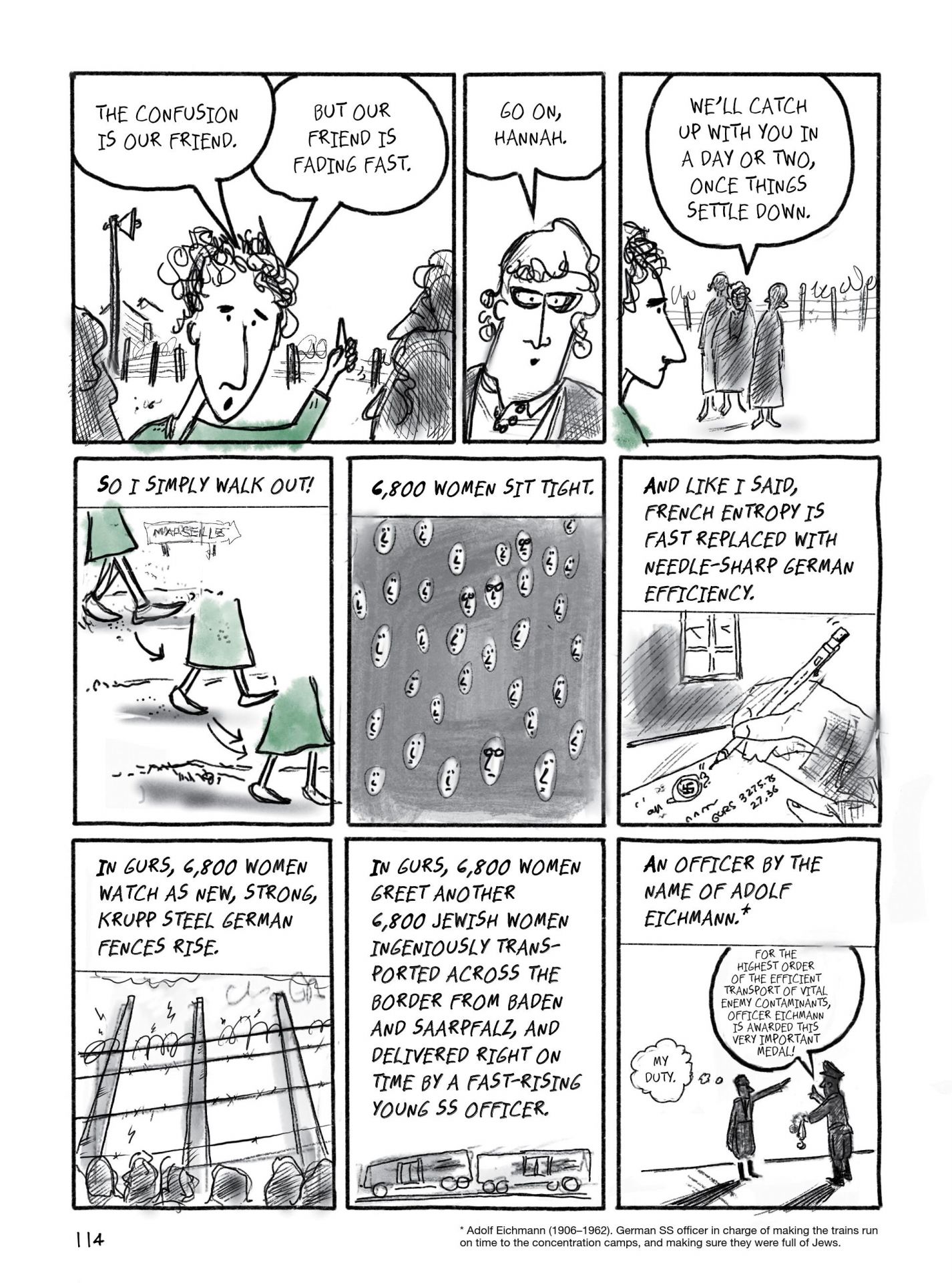 Read online The Three Escapes of Hannah Arendt: A Tyranny of Truth comic -  Issue # TPB (Part 2) - 23
