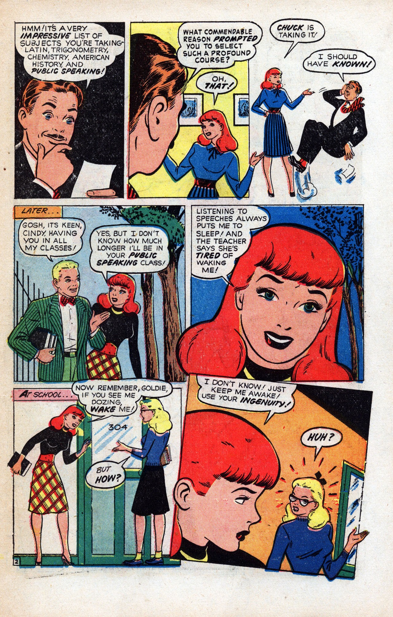 Read online Junior Miss (1947) comic -  Issue #30 - 18