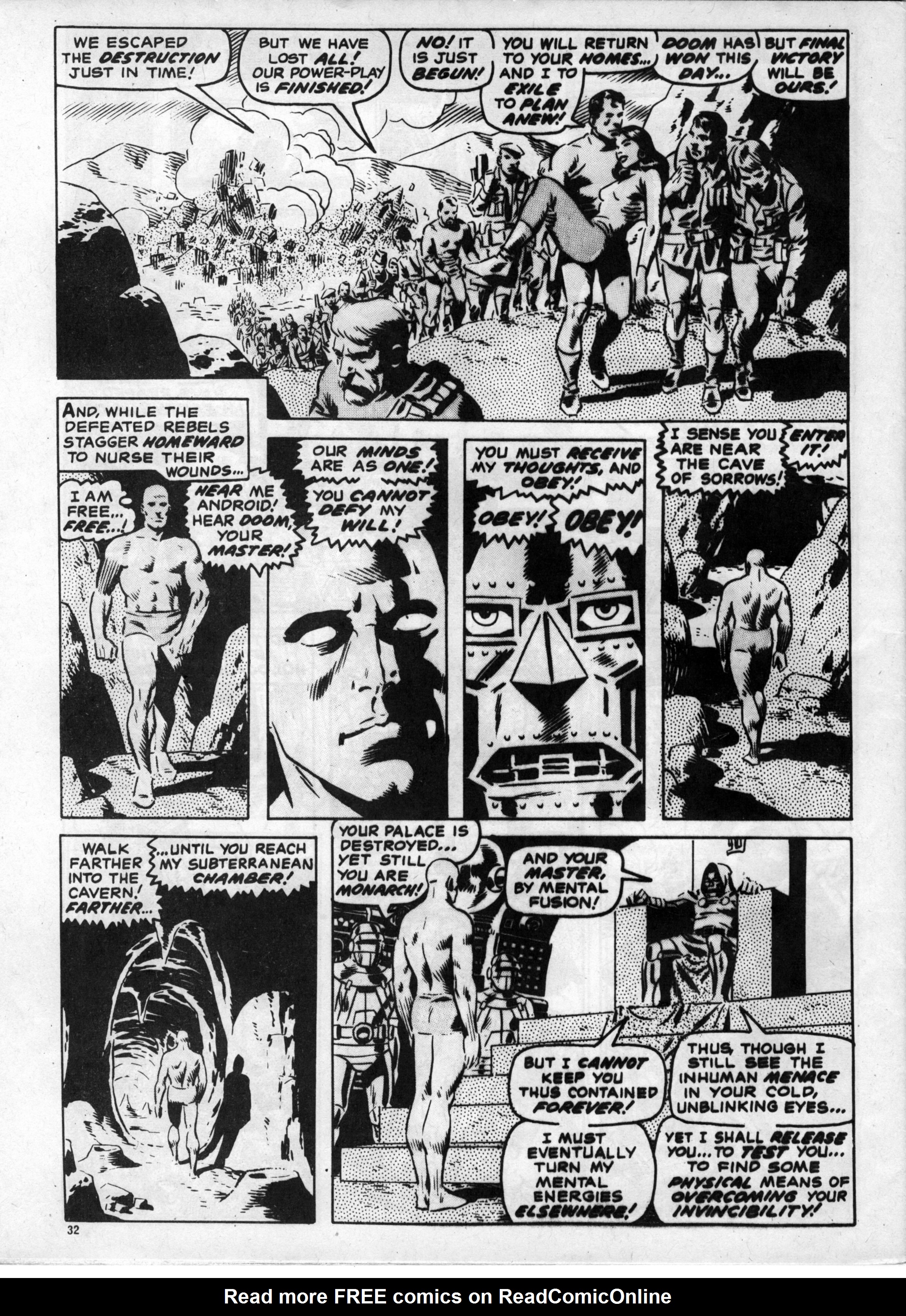 Read online Planet of the Apes (1974) comic -  Issue #12 - 32