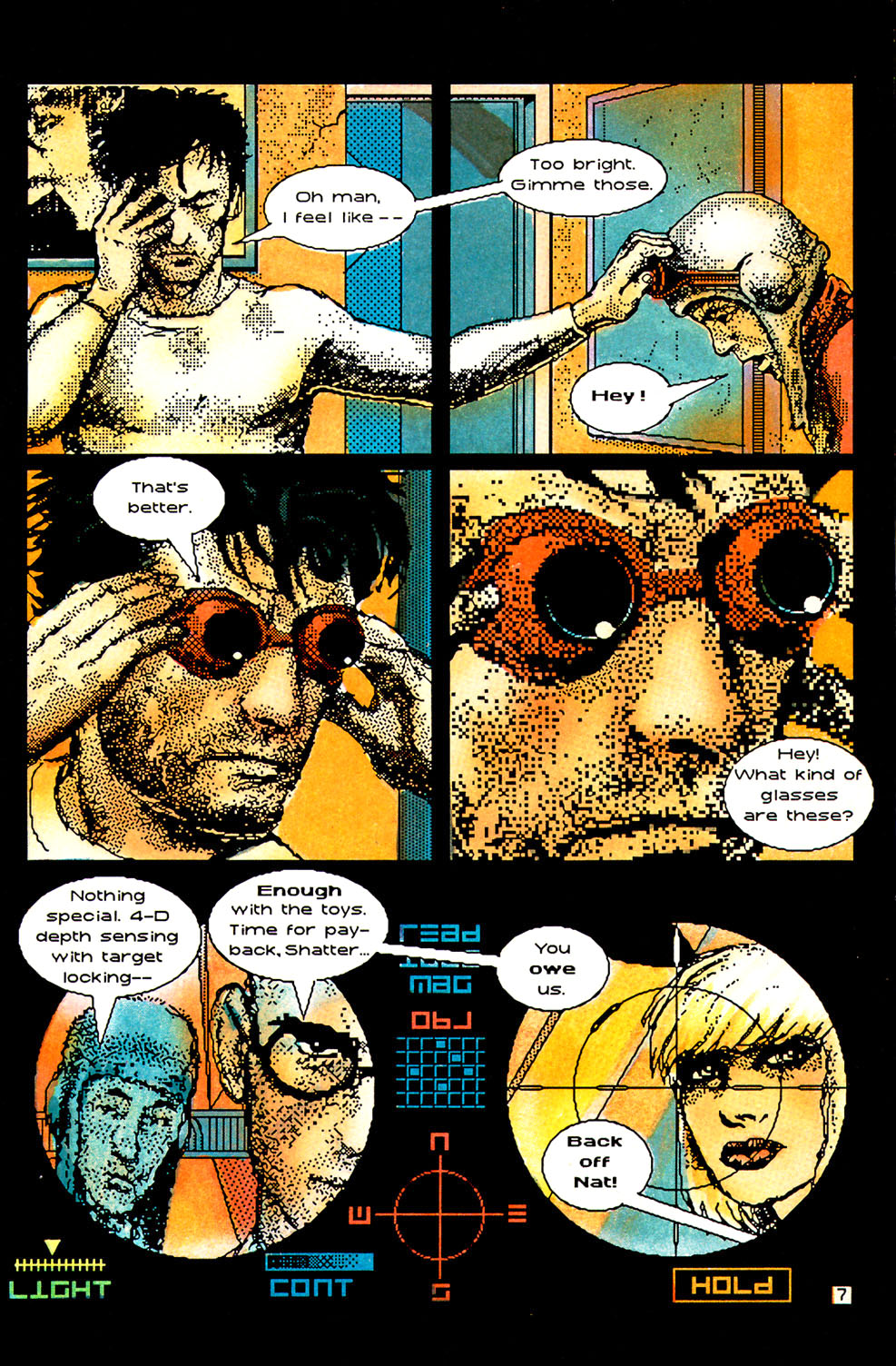 Read online Shatter comic -  Issue #1 - 9