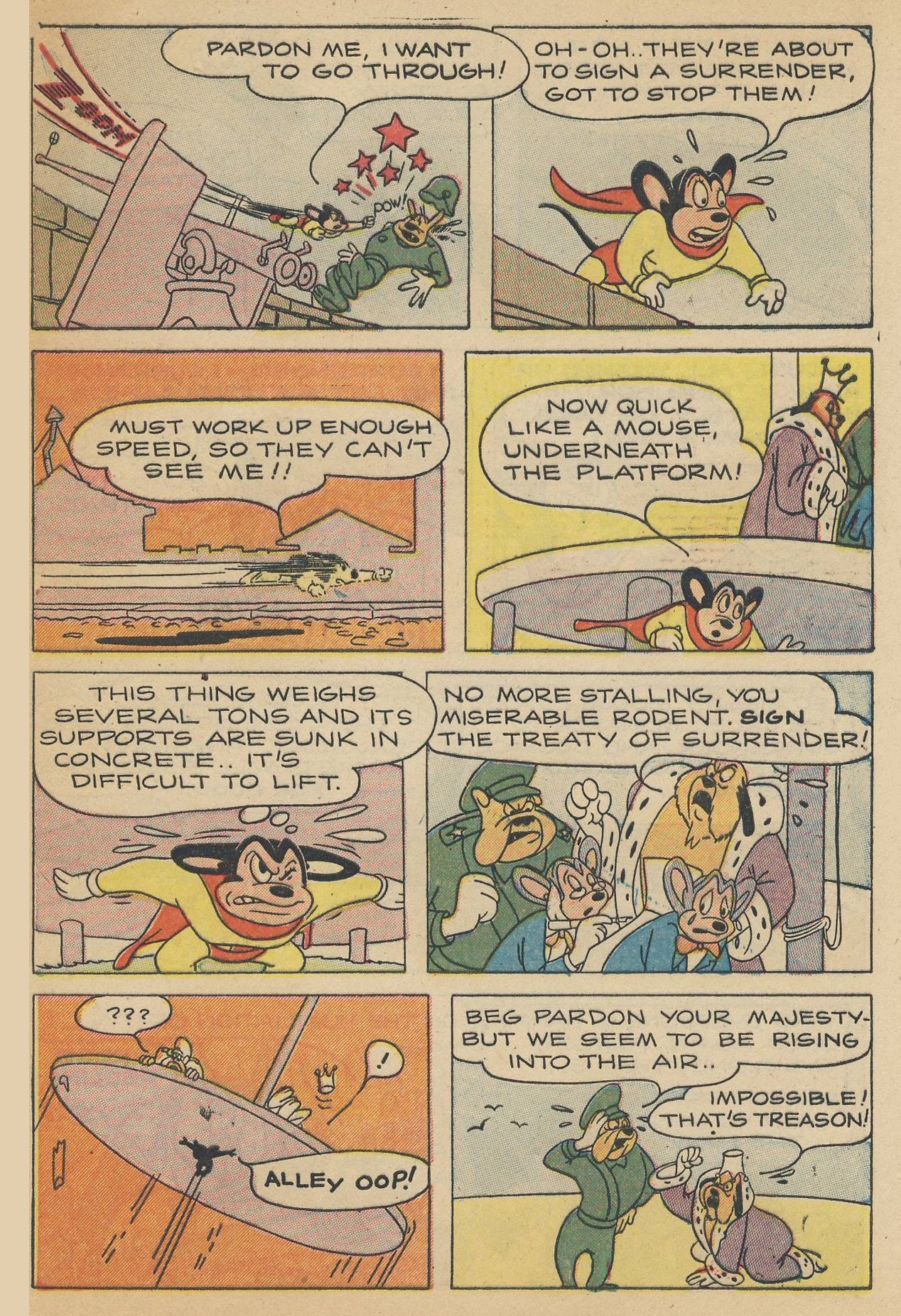 Read online Paul Terry's Mighty Mouse Comics comic -  Issue #45 - 97