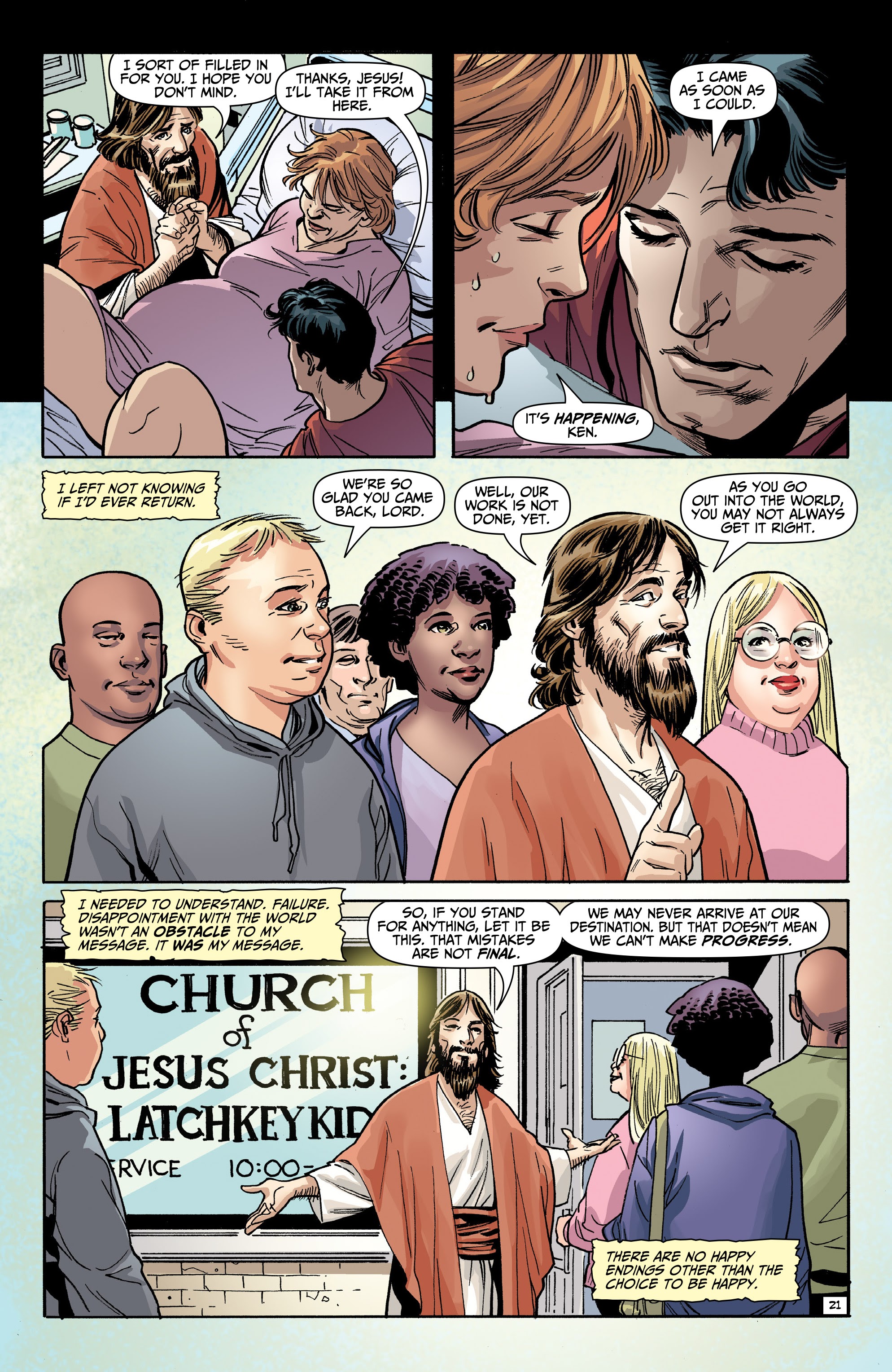 Read online Second Coming: Only Begotten Son comic -  Issue #6 - 23