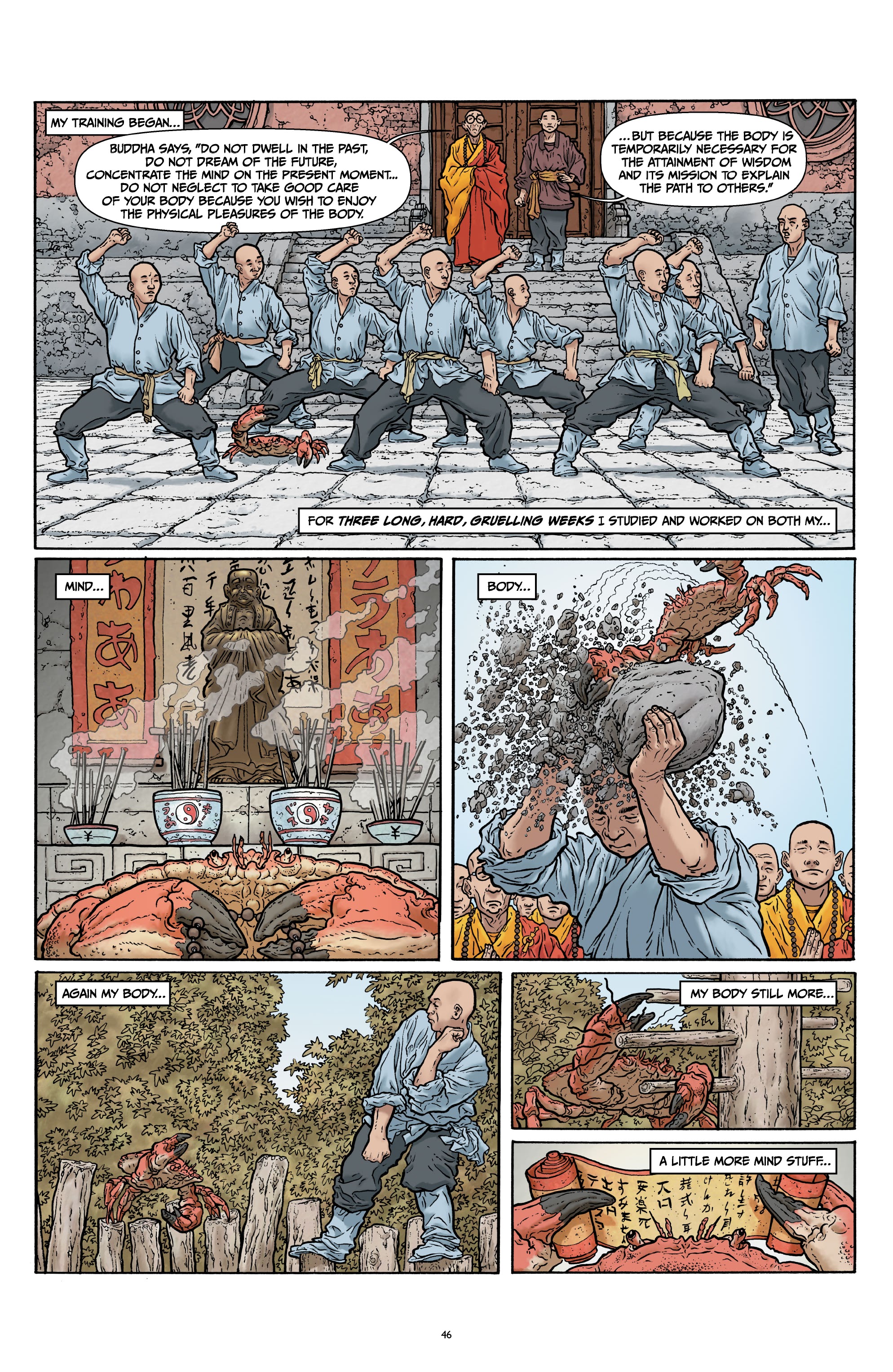 Read online Shaolin Cowboy comic -  Issue # _Start Trek (Part 1) - 37