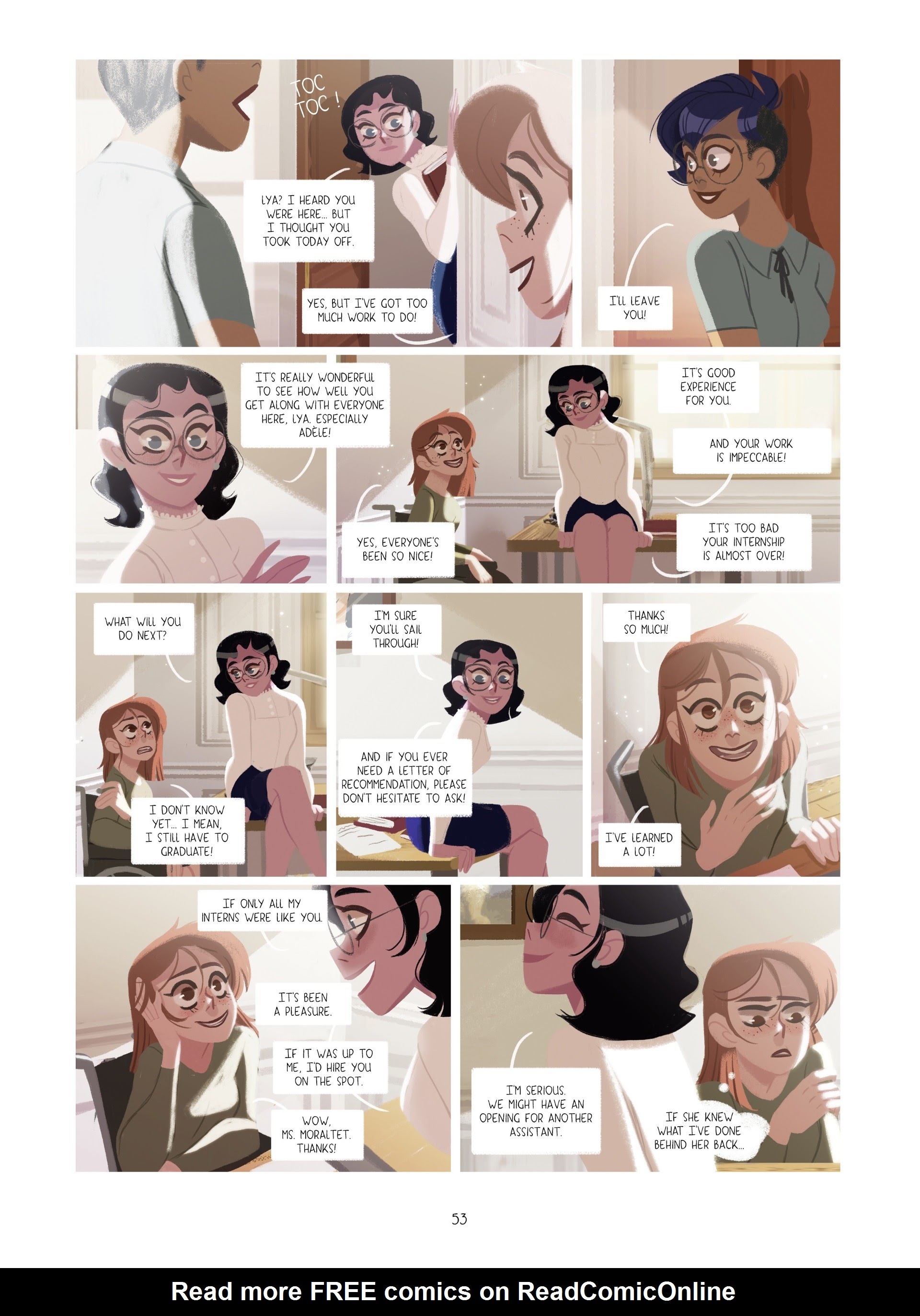 Read online Through Lya's Eyes comic -  Issue #2 - 53