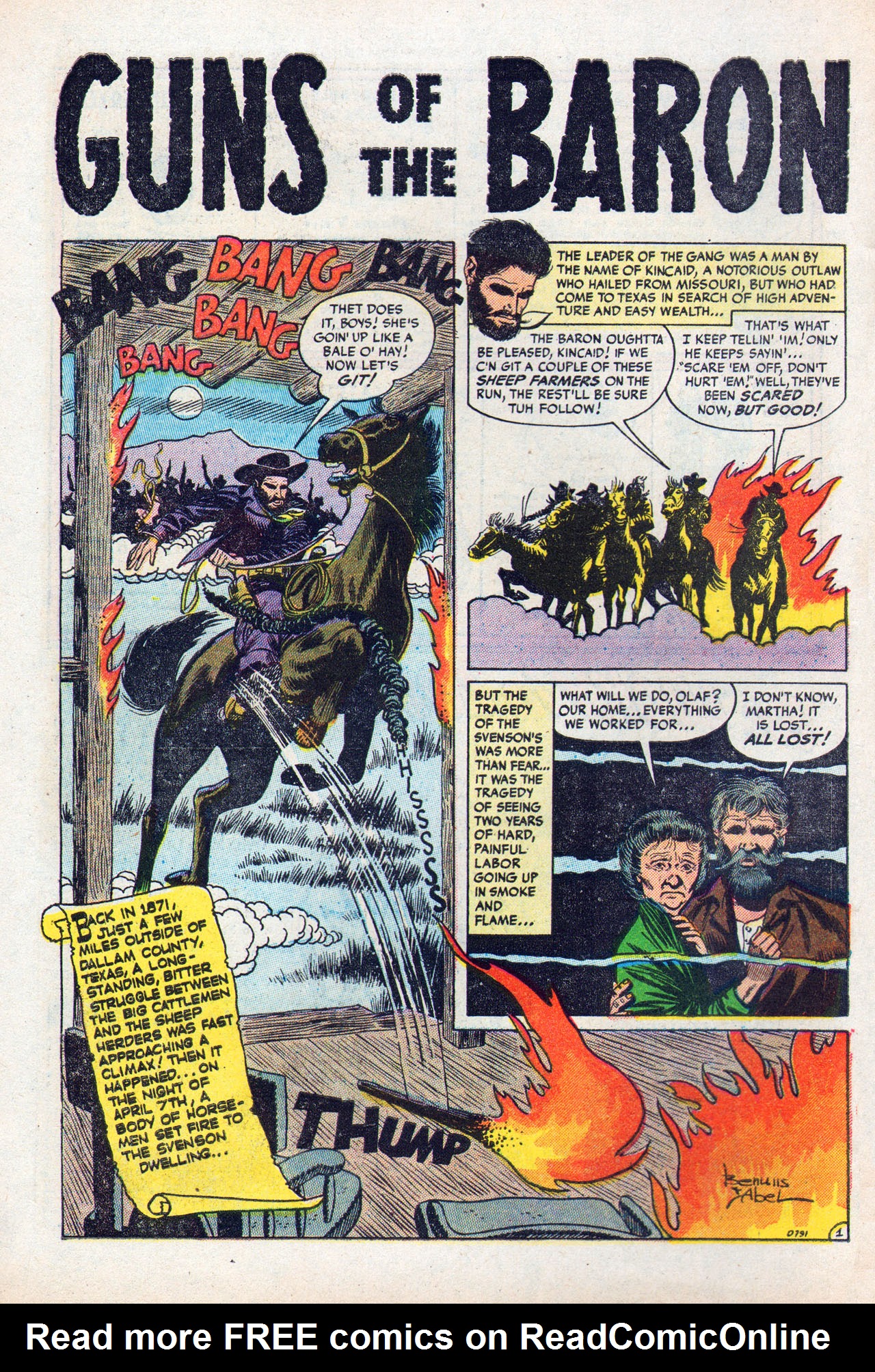 Read online Western Outlaws (1954) comic -  Issue #2 - 10
