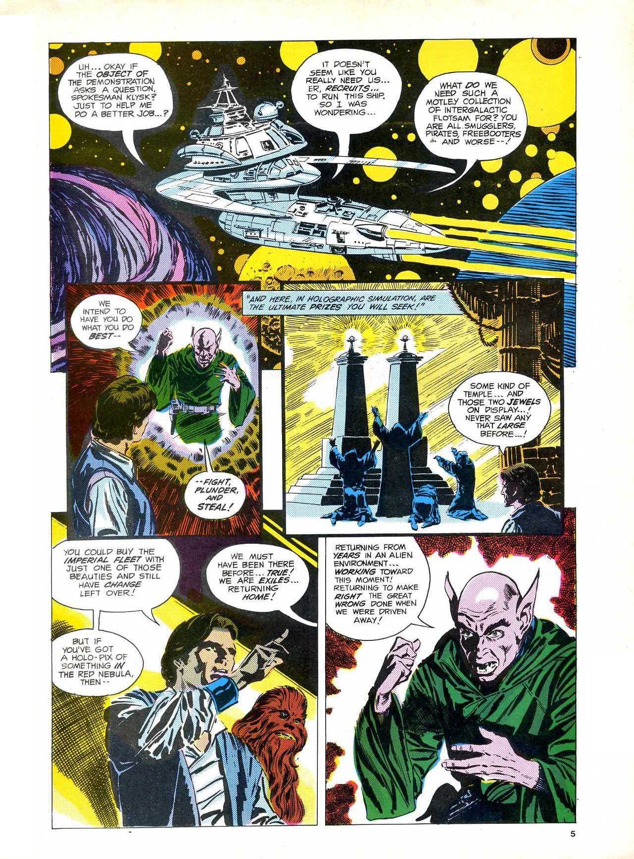 Read online Return of the Jedi comic -  Issue #140 - 5