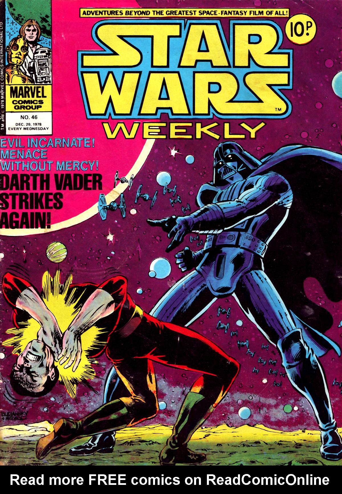 Read online Star Wars Weekly comic -  Issue #46 - 1