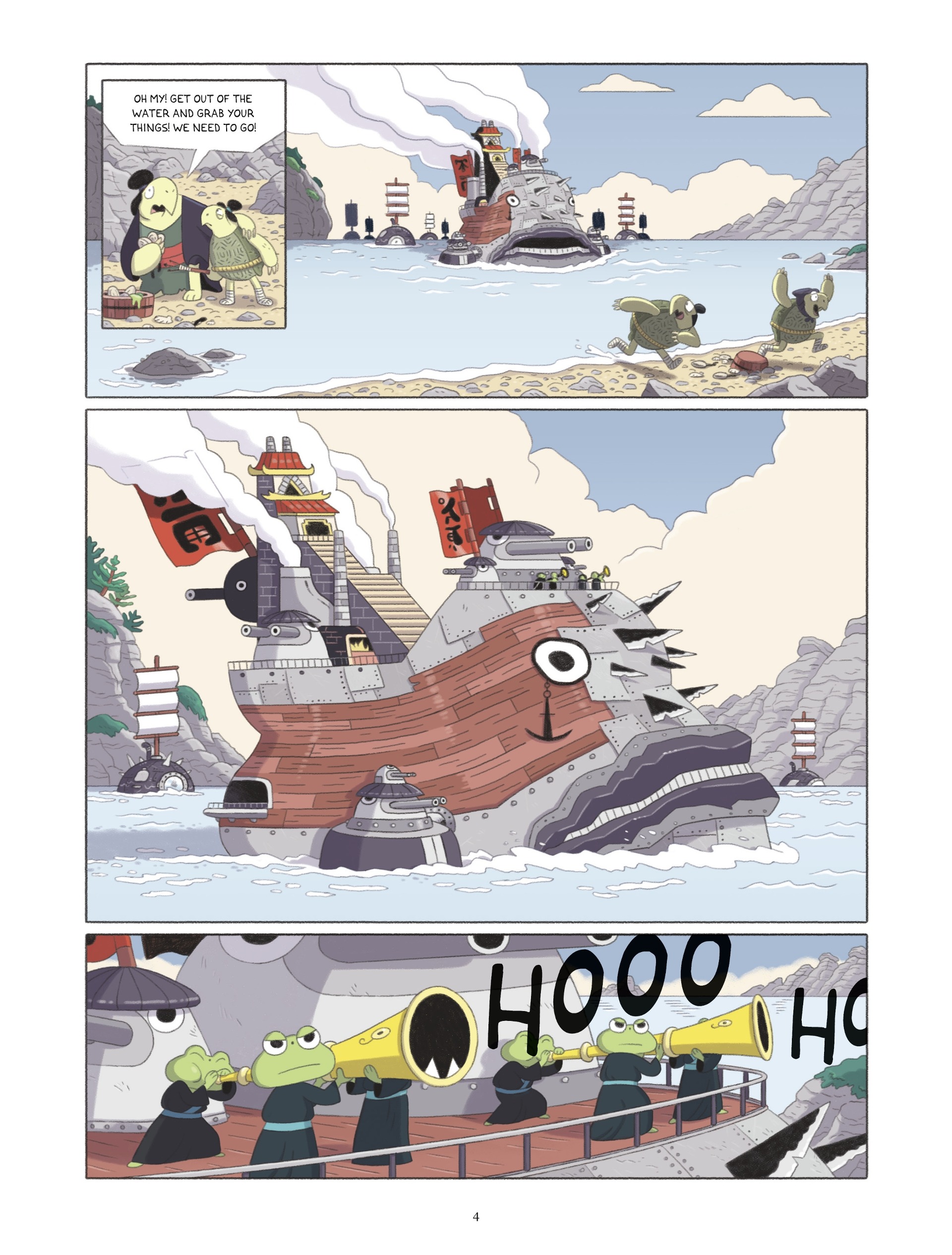 Read online Menji and the Ruins of Mount Mystery comic -  Issue # Full - 4