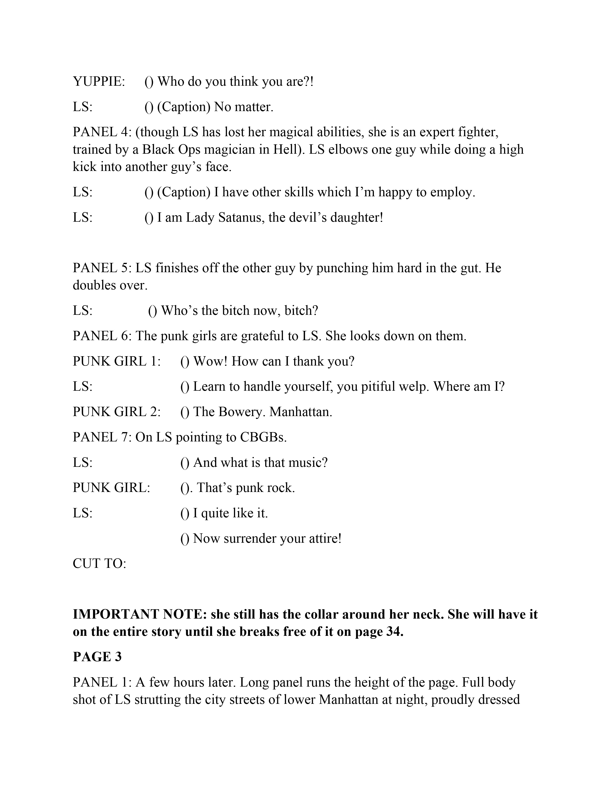 Read online Lady Satanus: Sinister Urge comic -  Issue # TPB - 57