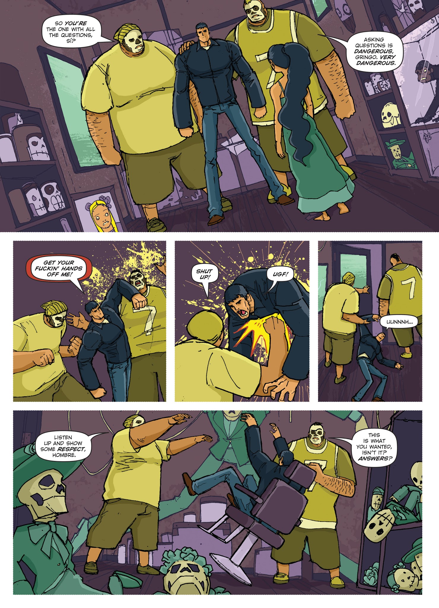 Read online Dia De Los Muertos comic -  Issue # TPB - 46