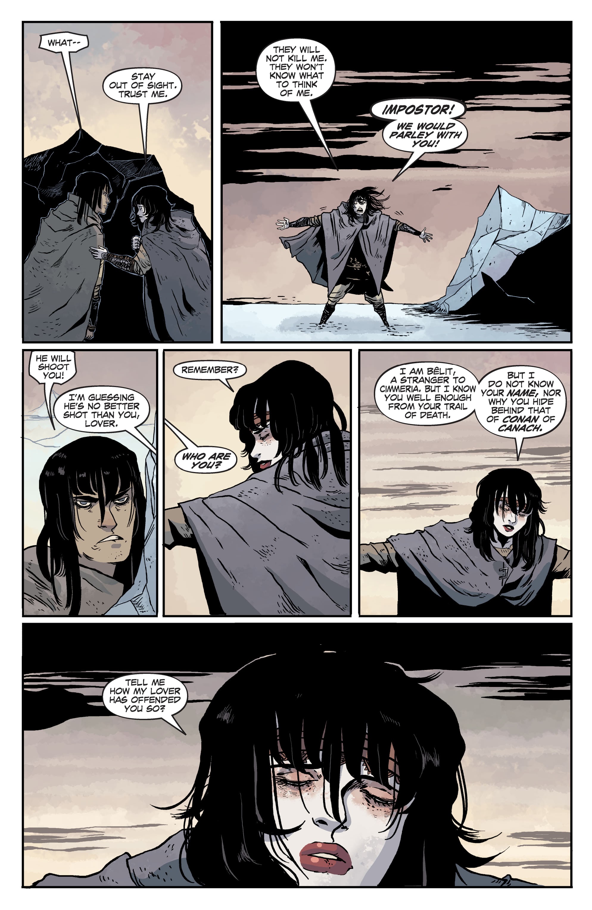 Read online Conan Chronicles Epic Collection comic -  Issue # TPB The Song of Belit (Part 1) - 56