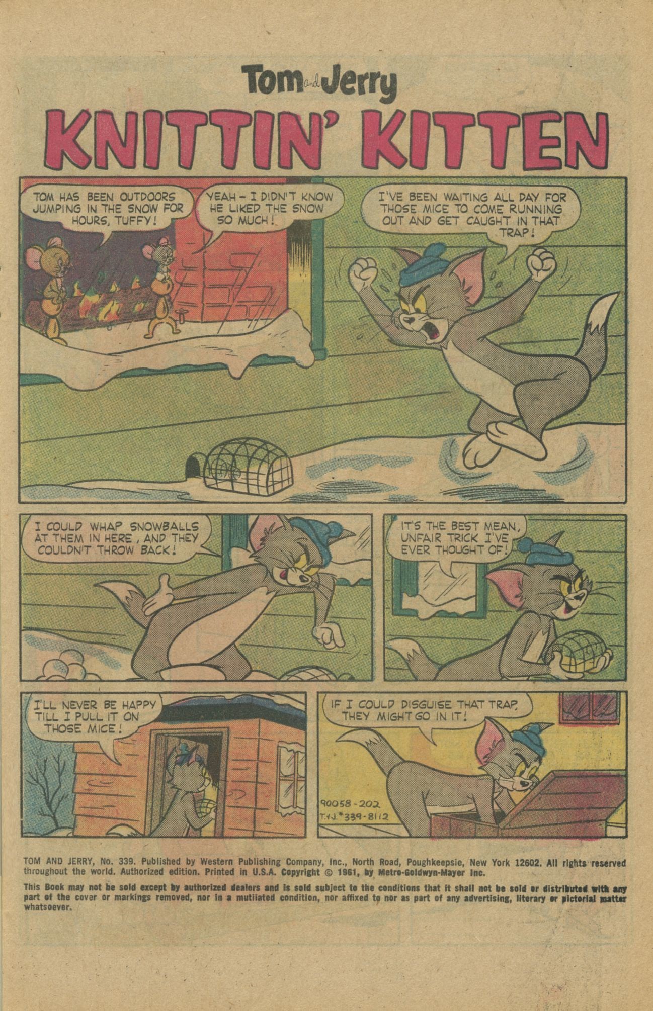 Read online Tom and Jerry comic -  Issue #339 - 3