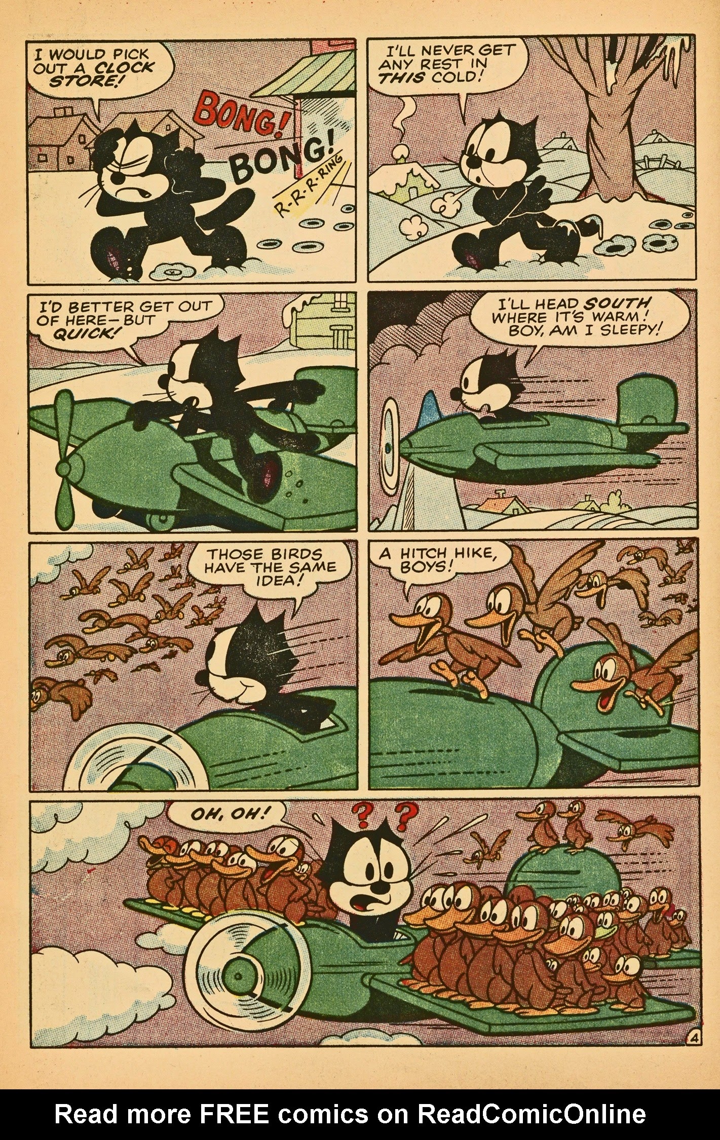 Read online Felix the Cat (1955) comic -  Issue #116 - 8
