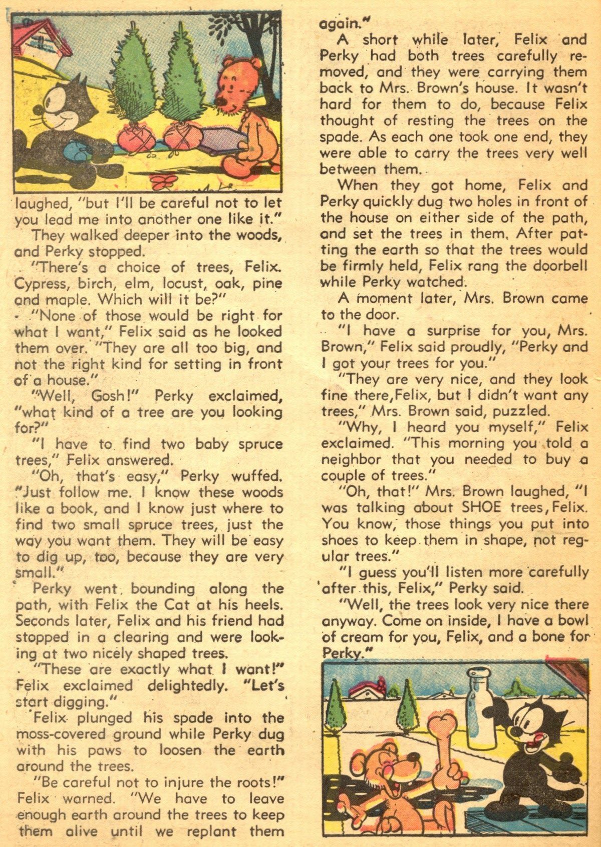 Read online Felix the Cat (1948) comic -  Issue #14 - 44