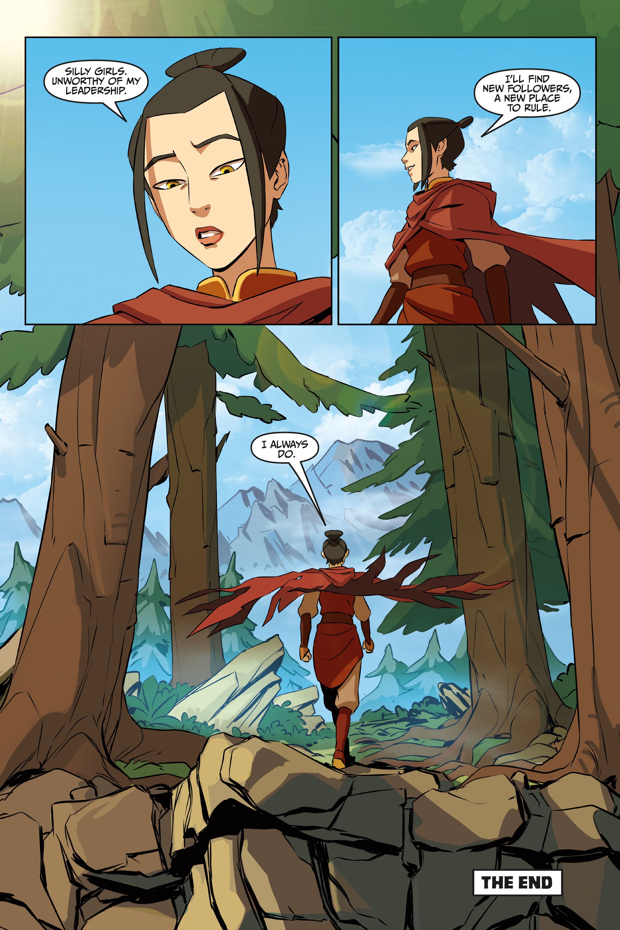 Read online Avatar: The Last Airbender - Azula in the Spirit Temple comic -  Issue # TPB - 77