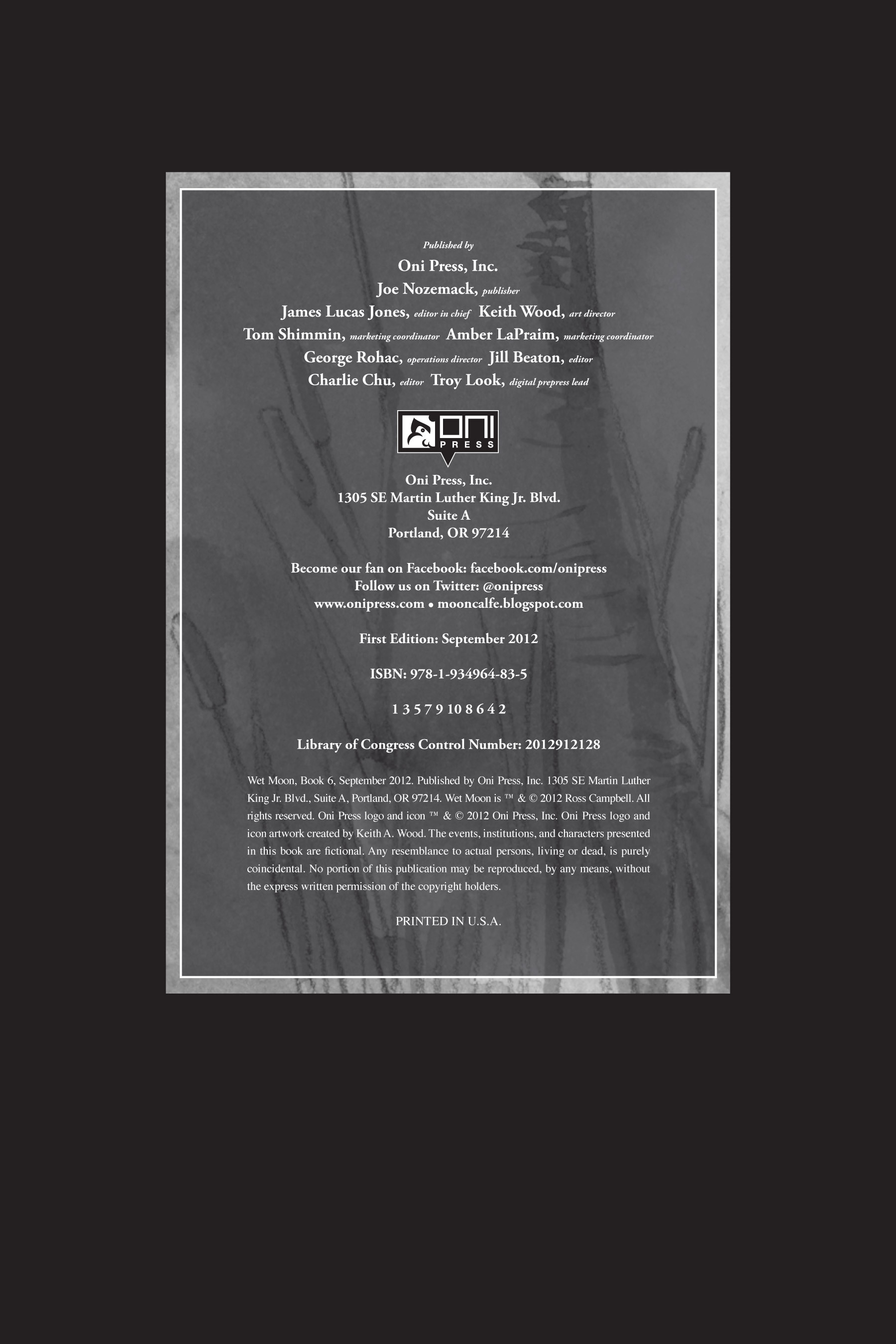 Read online Wet Moon (2005) comic -  Issue # TPB 6 (Part 1) - 6