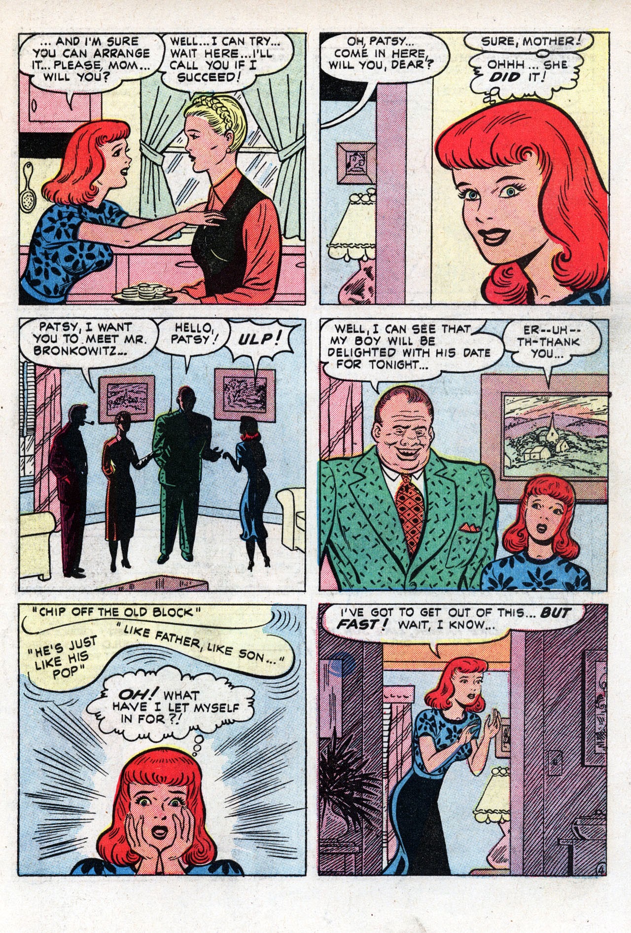 Read online Patsy and Hedy comic -  Issue #12 - 31