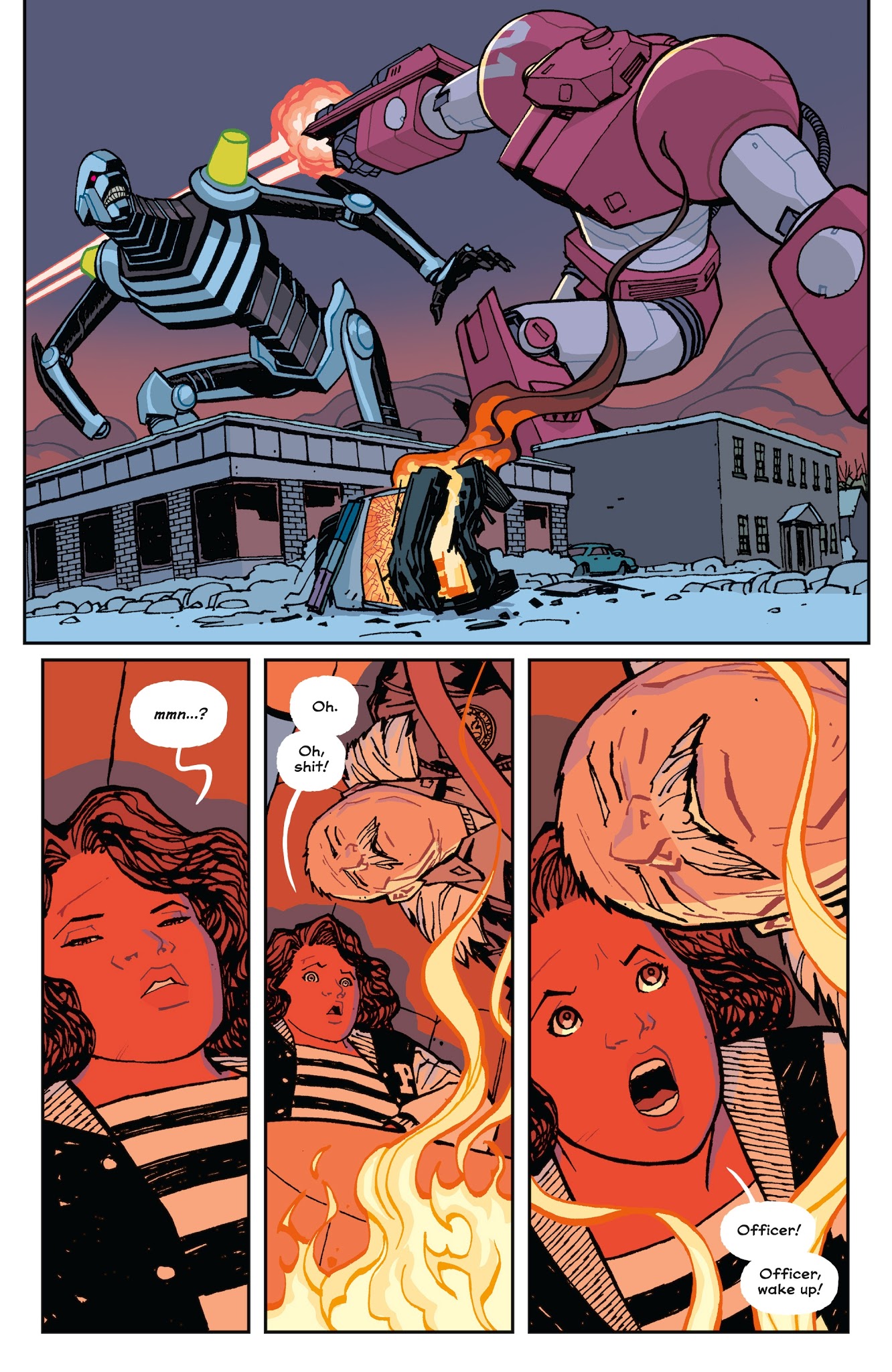 Read online Paper Girls comic -  Issue #17 - 13