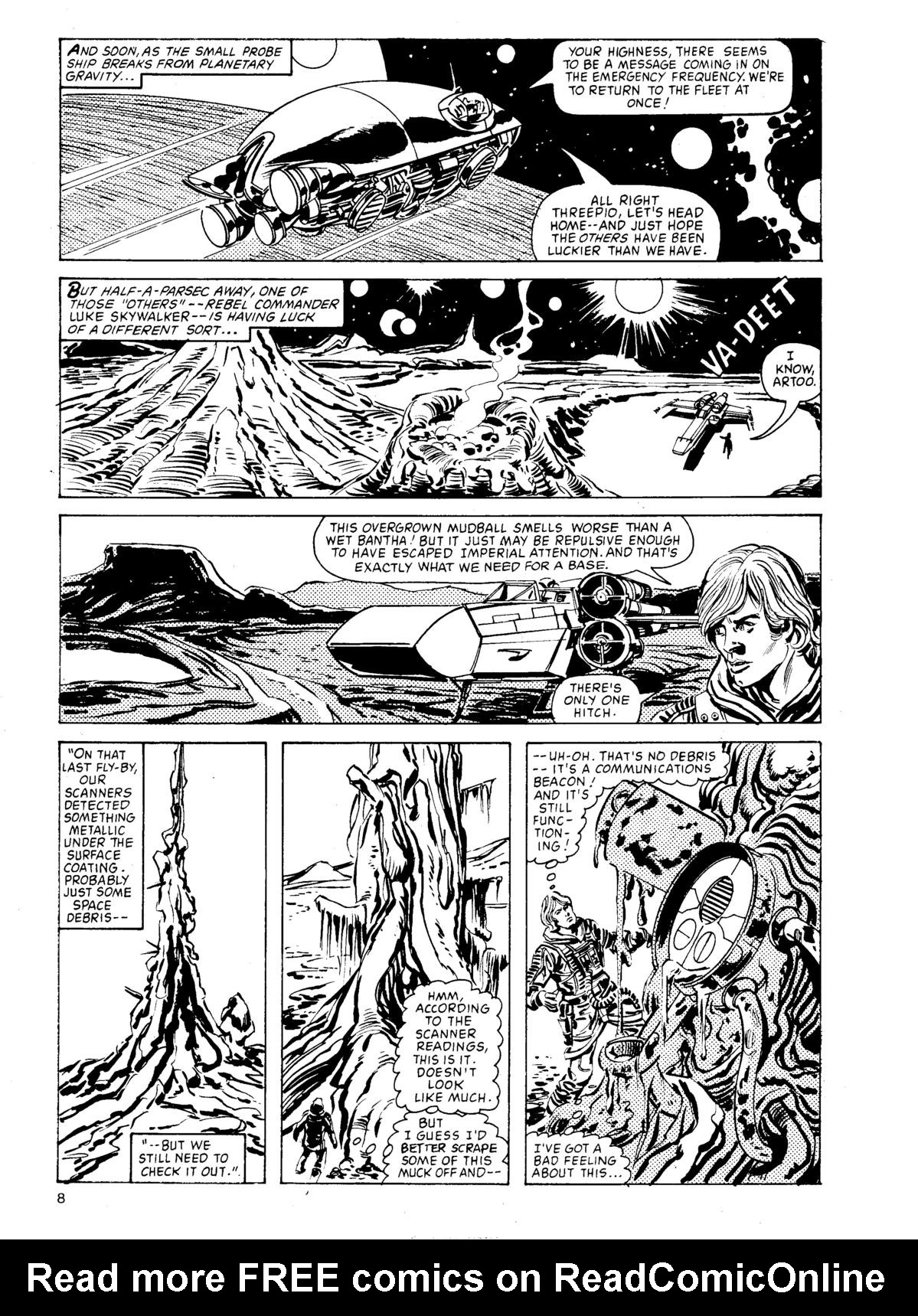 Read online Star Wars Weekly comic -  Issue #147 - 8