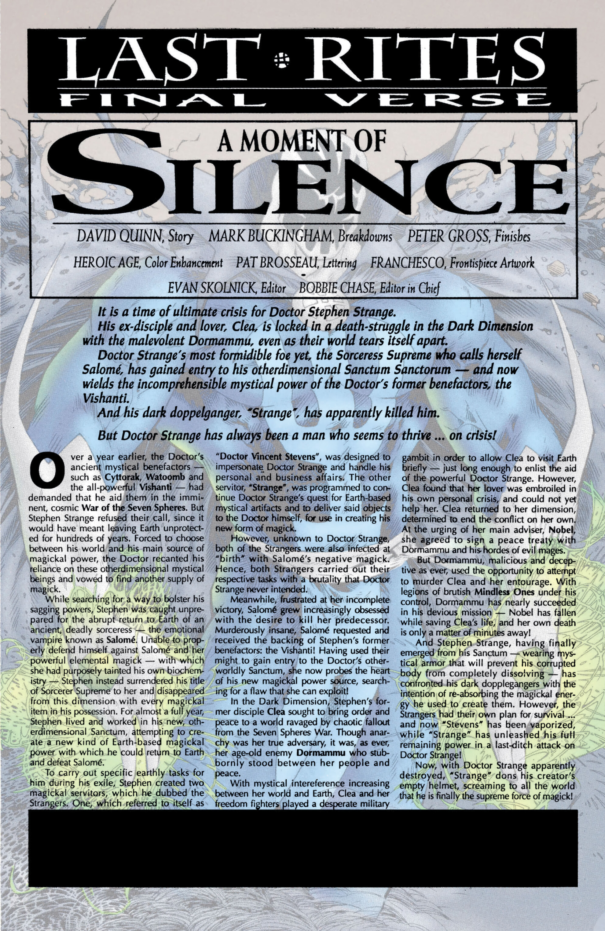 Read online Doctor Strange, Sorcerer Supreme Omnibus comic -  Issue # TPB 3 (Part 6) - 22
