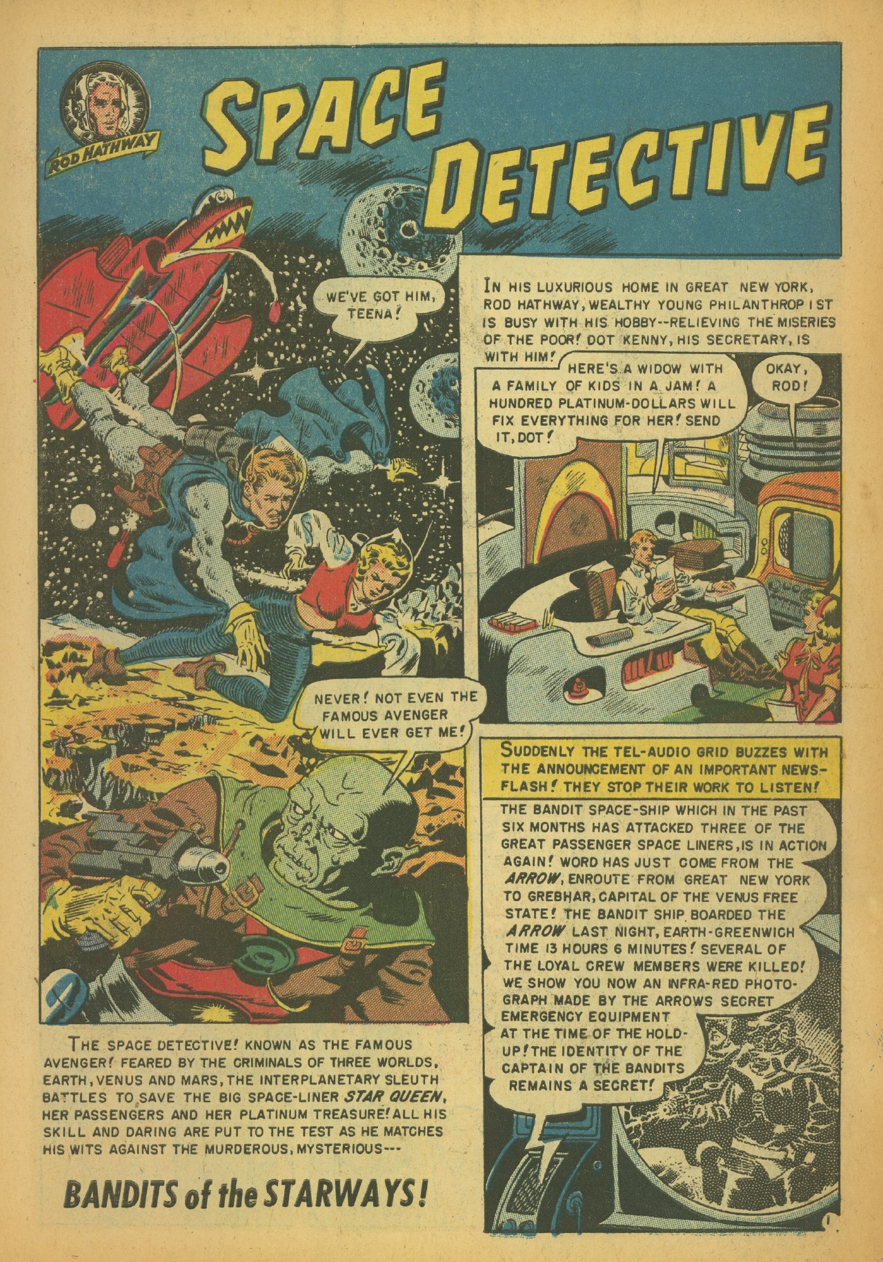 Read online Space Detective comic -  Issue #1 - 3