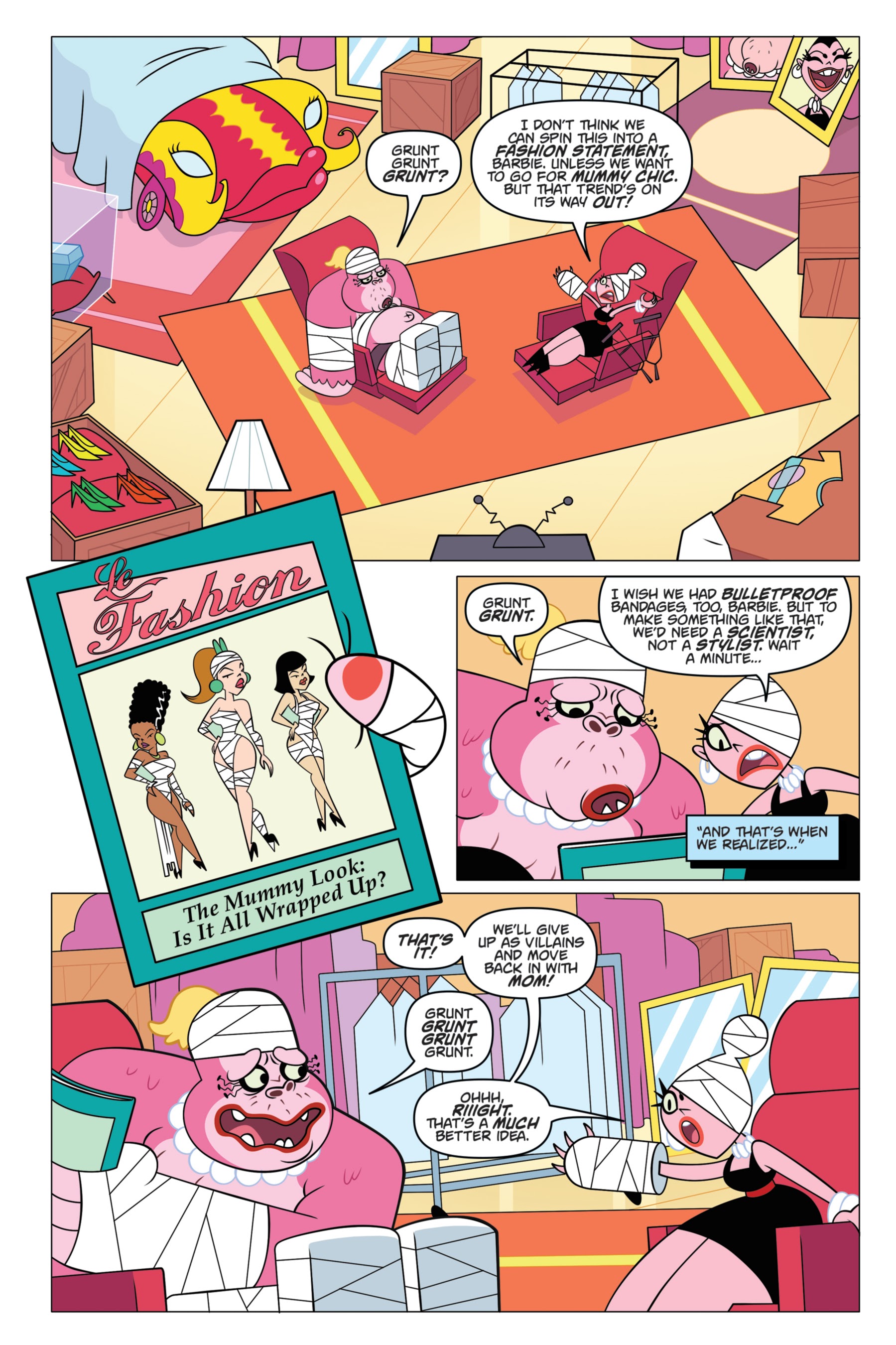 Read online The Powerpuff Girls: Bureau of Bad comic -  Issue # _TPB - 32
