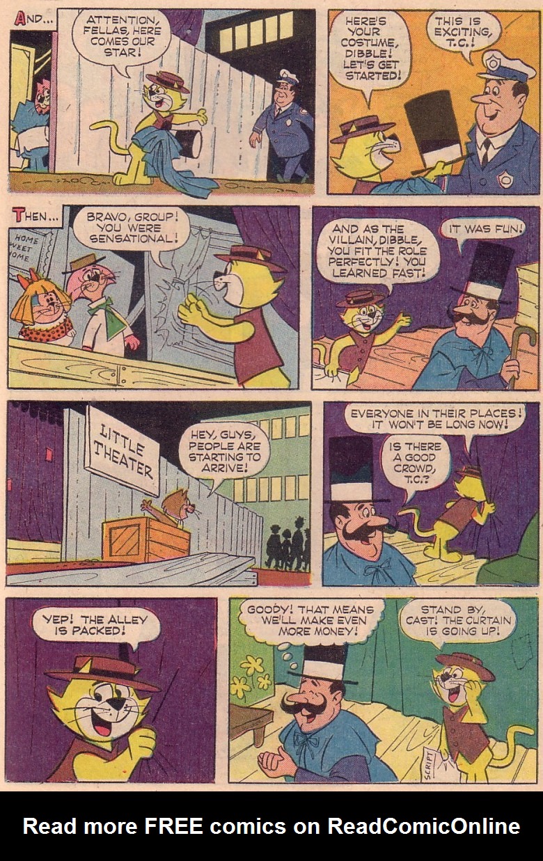 Read online Top Cat (1962) comic -  Issue #18 - 20
