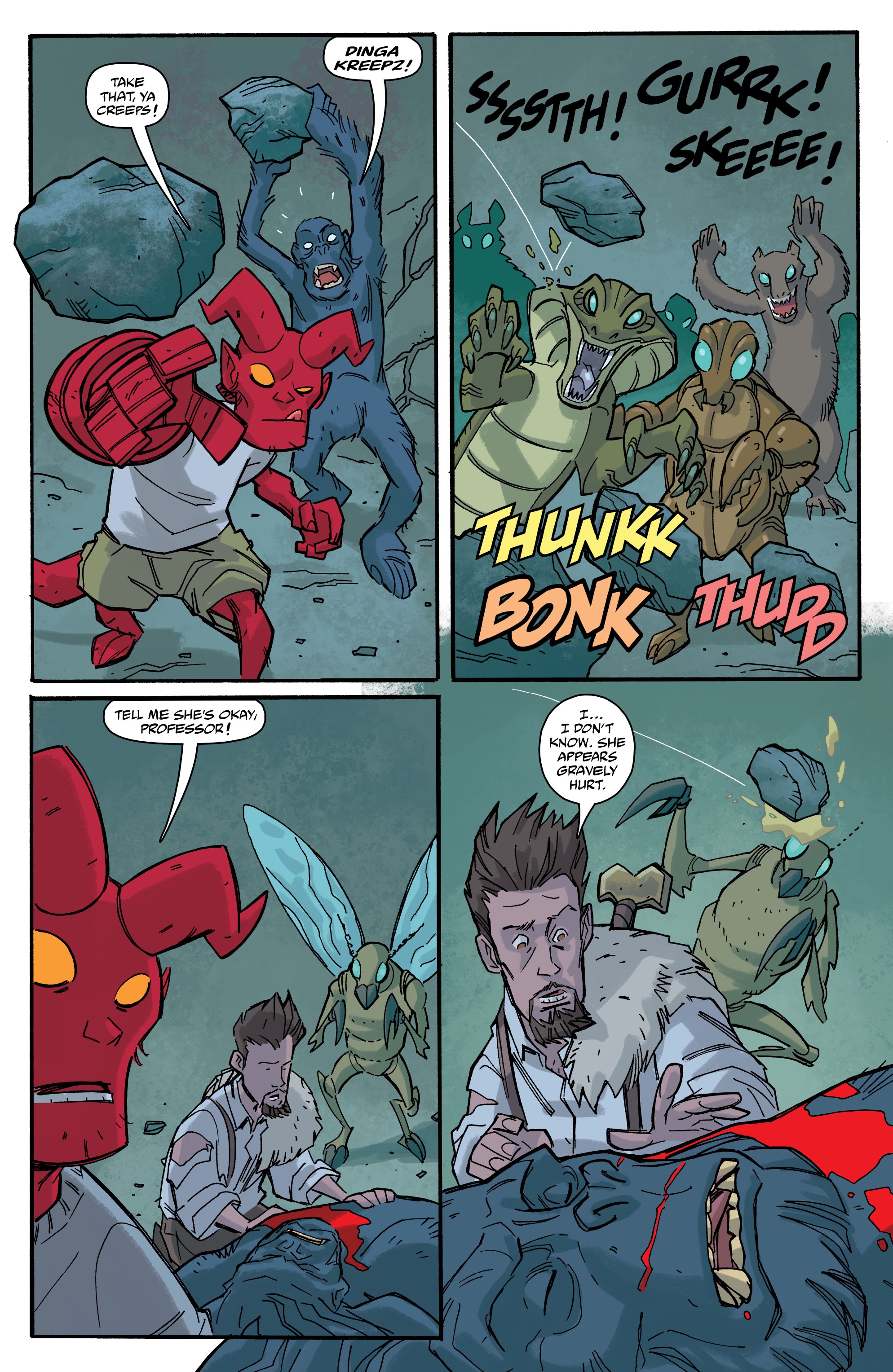 Read online Young Hellboy comic -  Issue #4 - 8