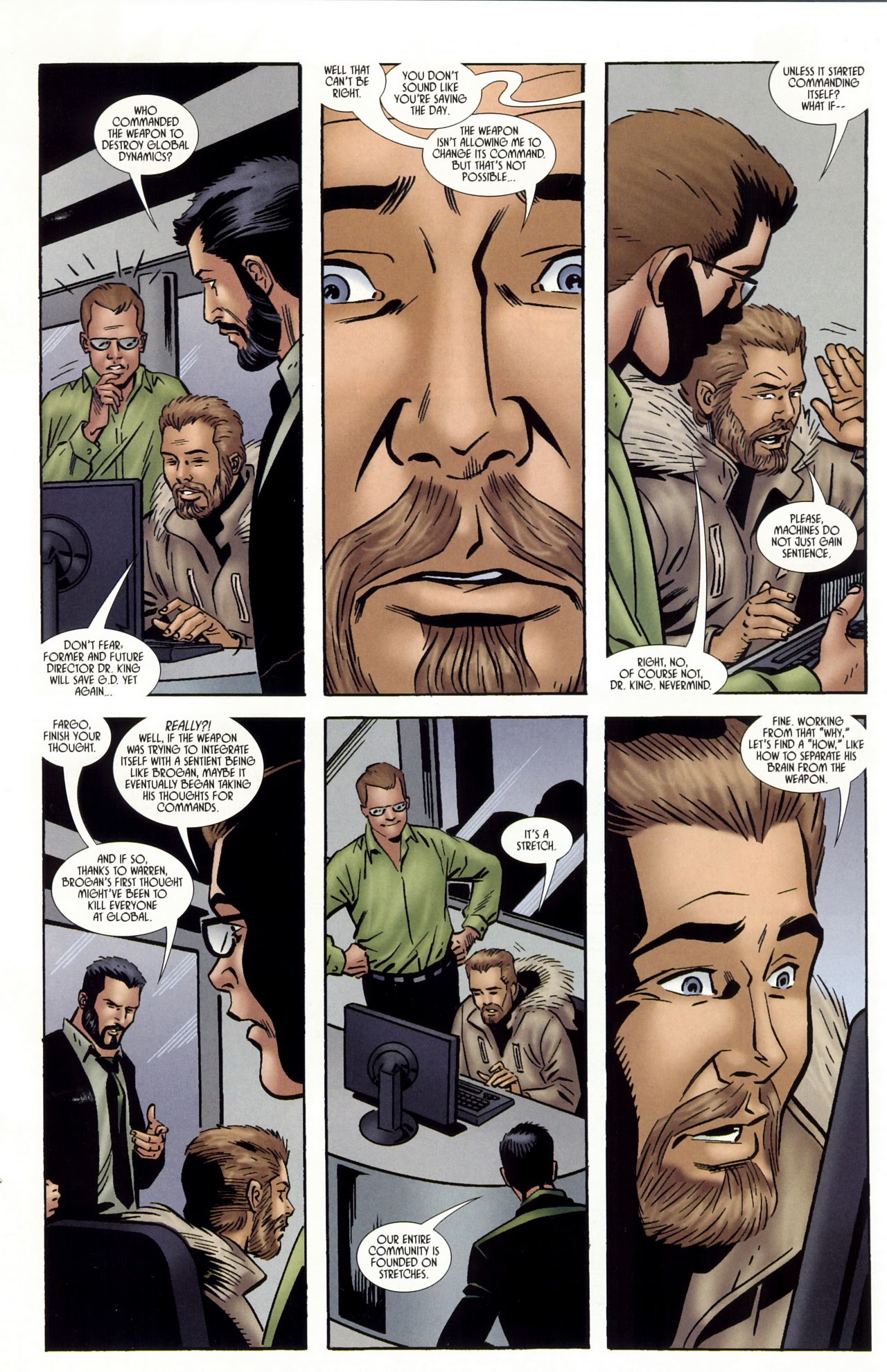 Read online Eureka comic -  Issue #3 - 16
