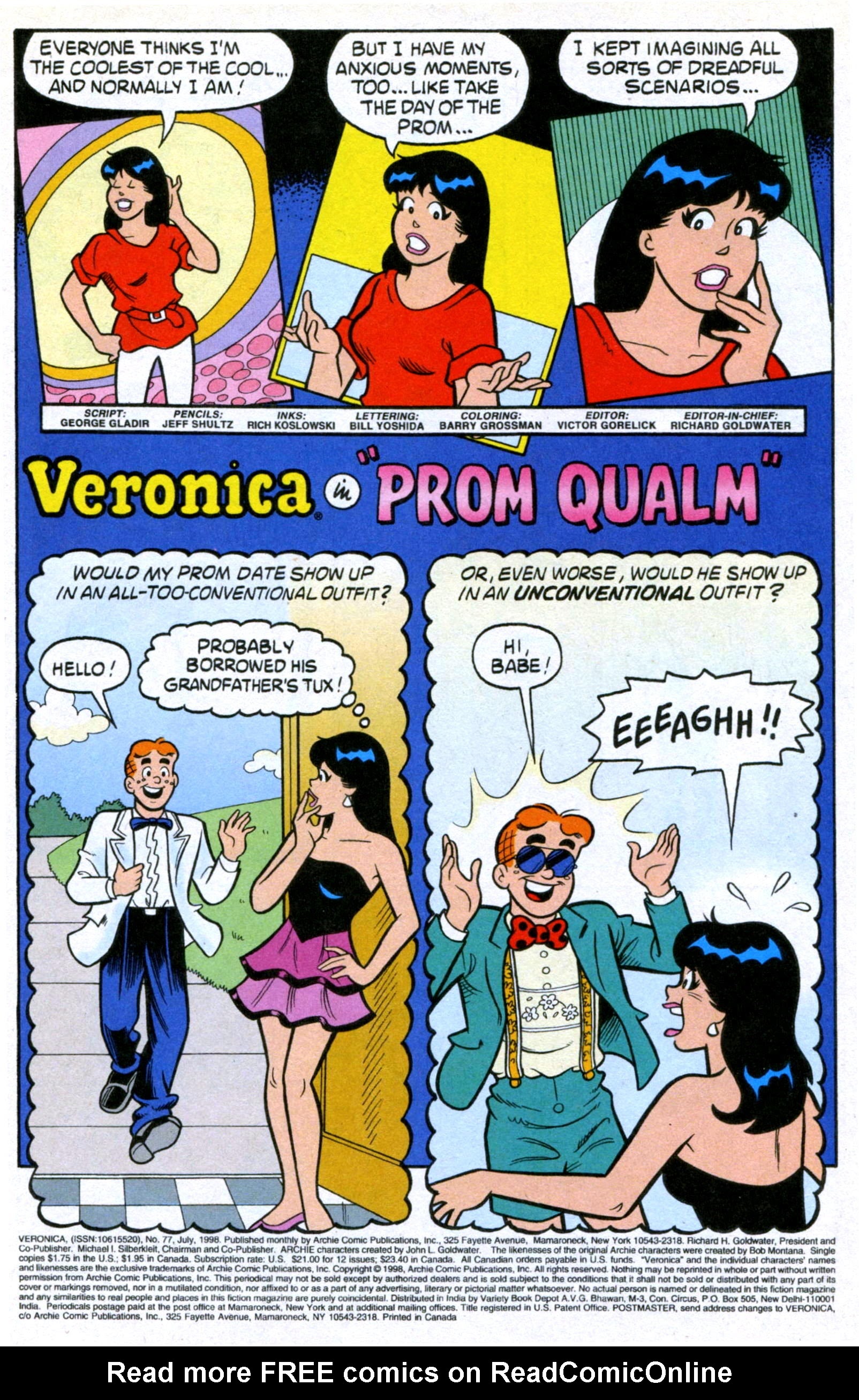 Read online Veronica comic -  Issue #77 - 3