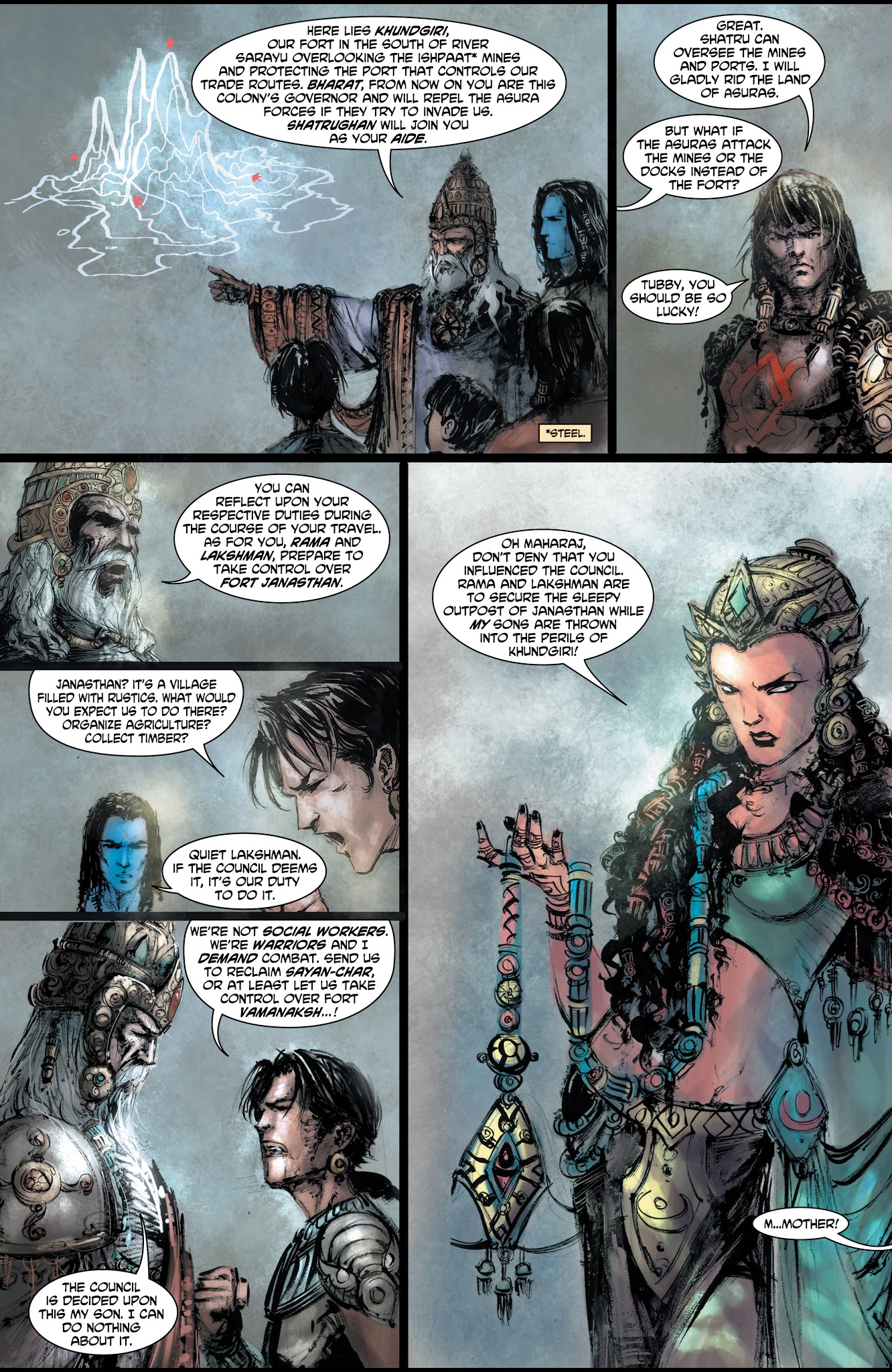 Read online Ramayan 3392 A.D. comic -  Issue #1 - 15