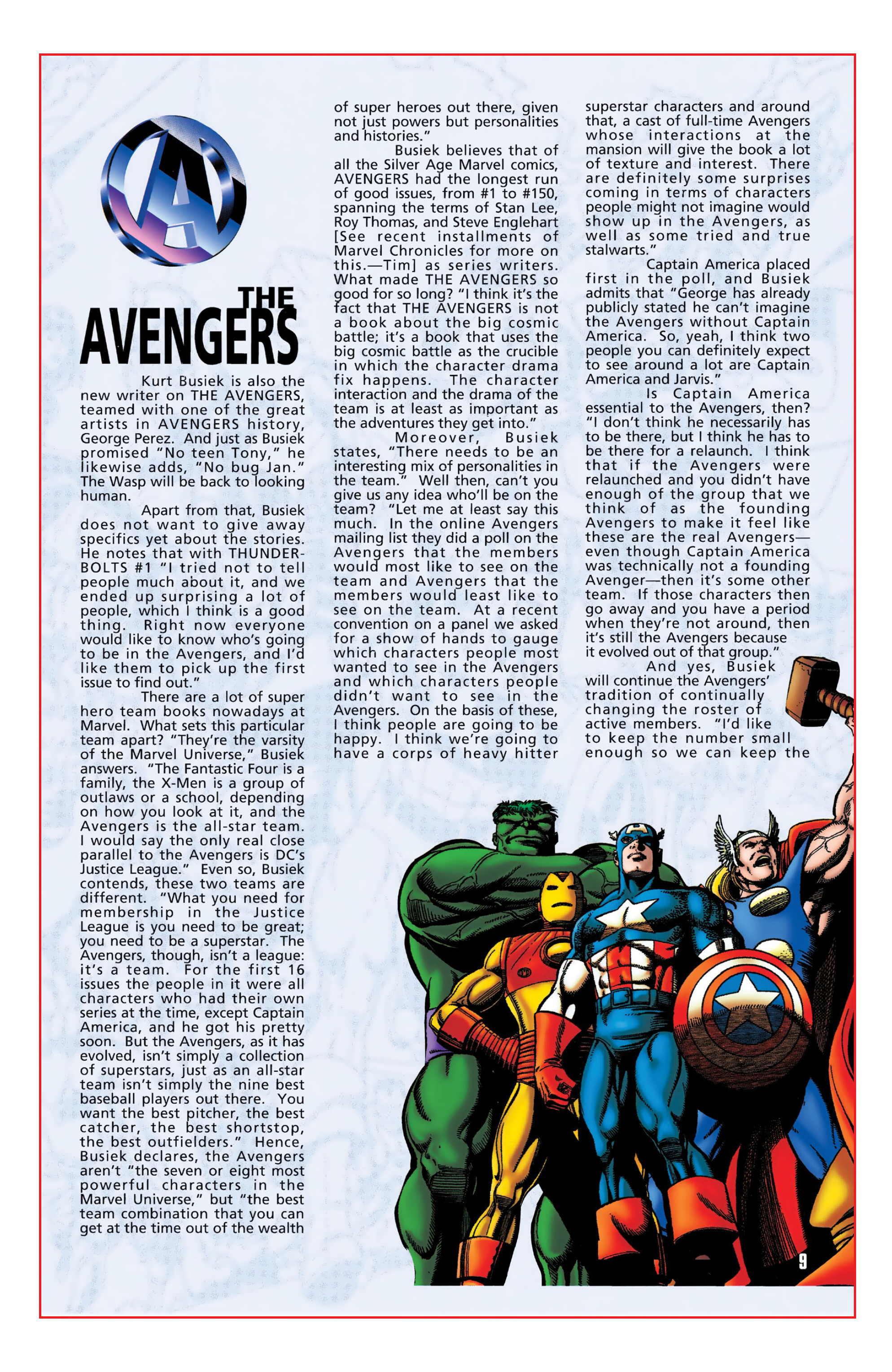 Read online Avengers By Kurt Busiek & George Perez Omnibus comic -  Issue # TPB (Part 11) - 91