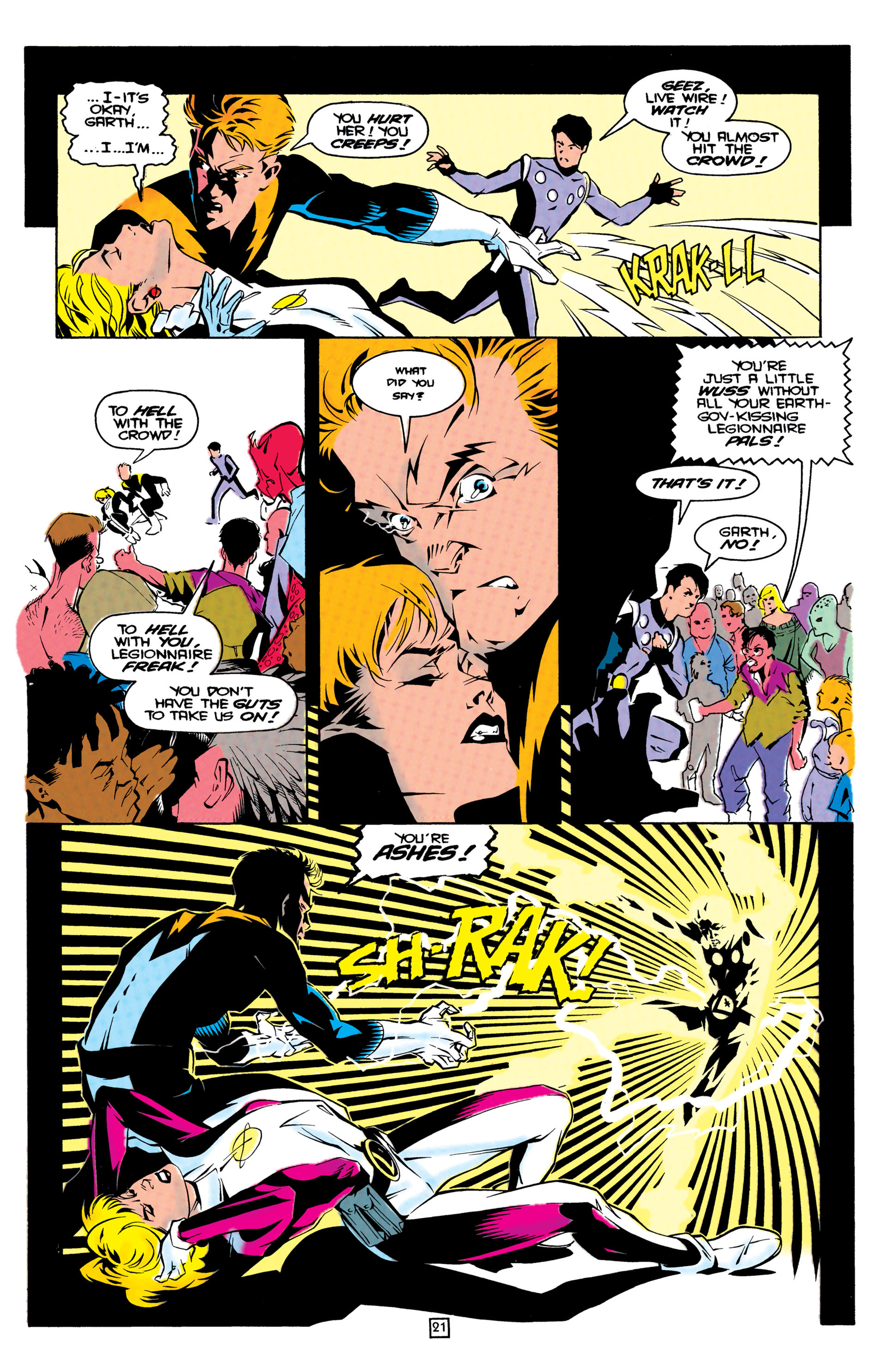 Read online Legionnaires comic -  Issue #9 - 22