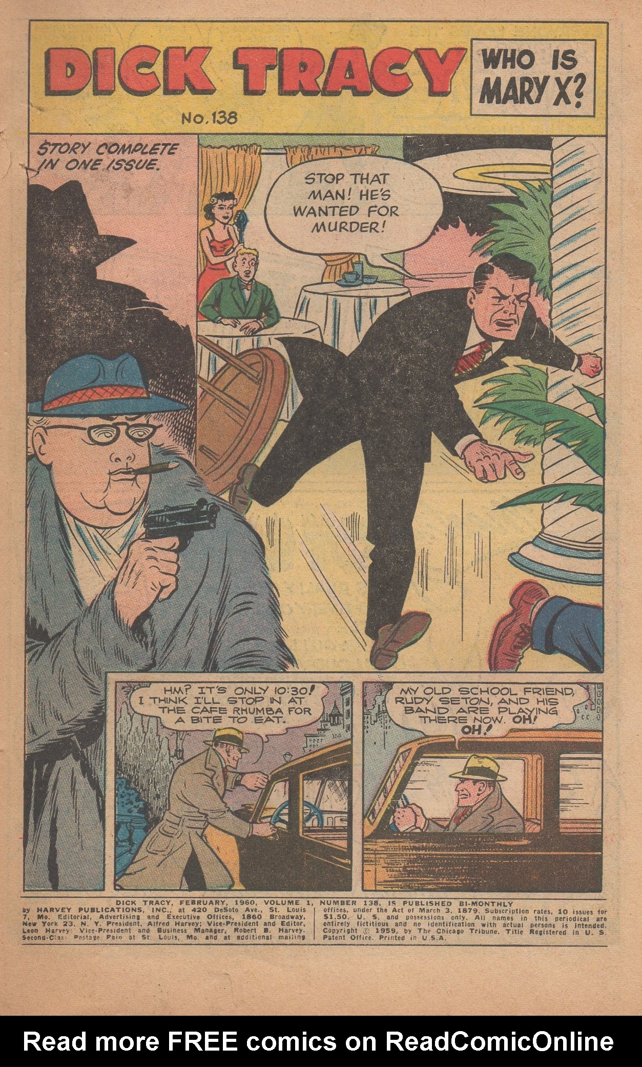 Read online Dick Tracy comic -  Issue #138 - 3