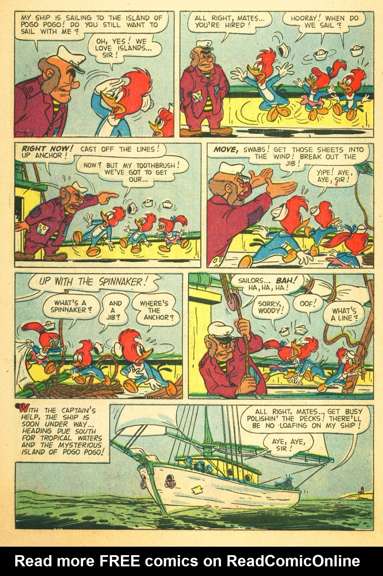 Read online Walter Lantz Woody Woodpecker (1952) comic -  Issue #42 - 6