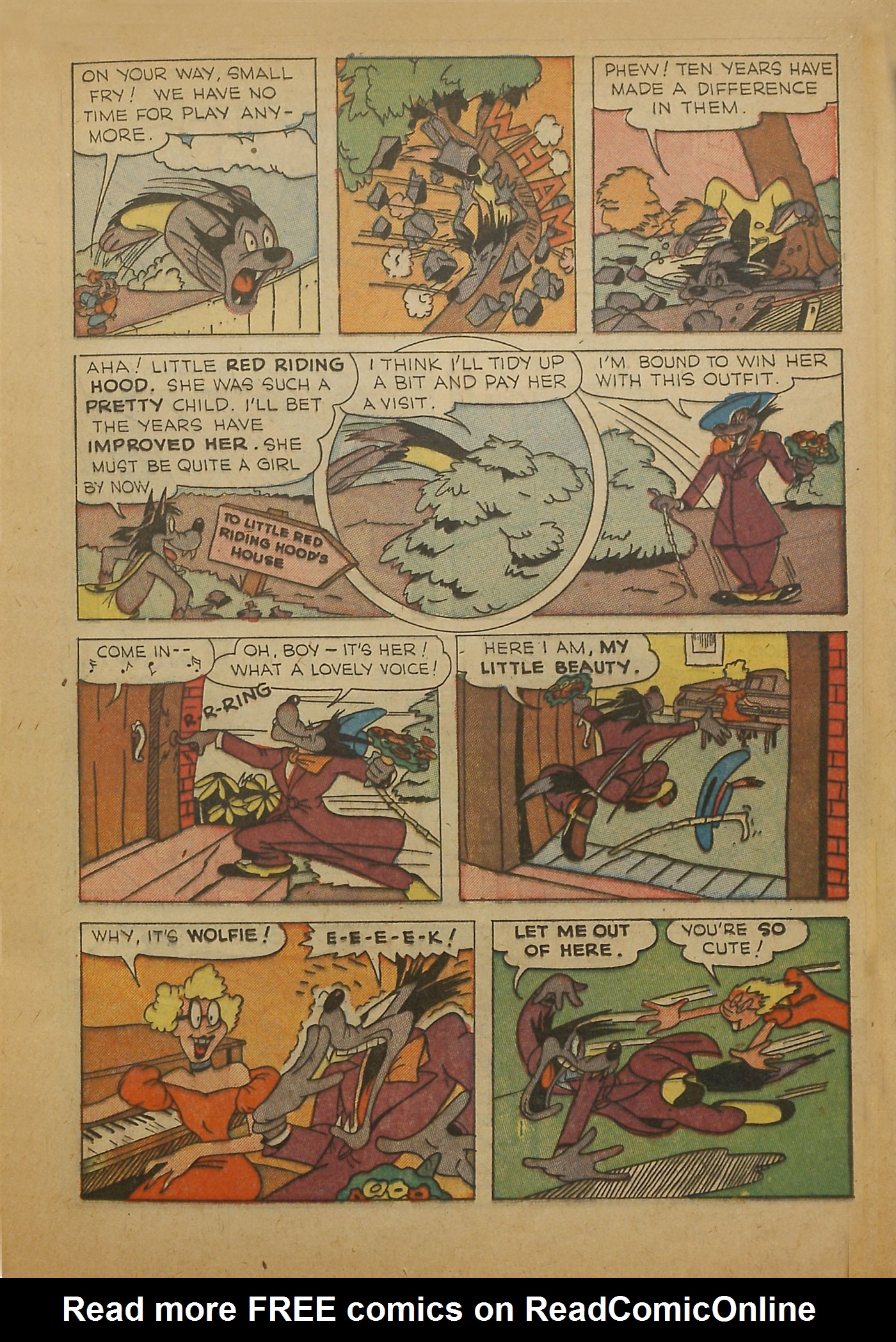 Read online Paul Terry's Mighty Mouse Comics comic -  Issue #40 - 45